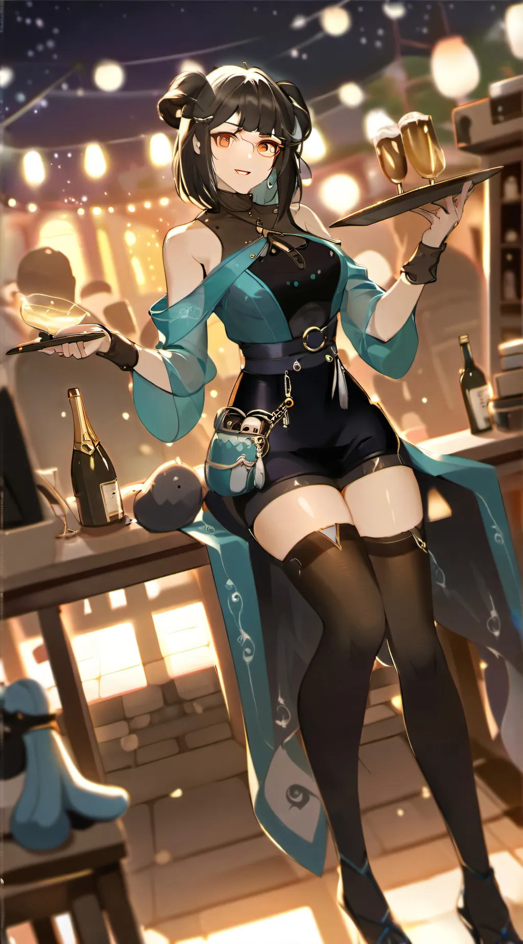 ai character: victorious background