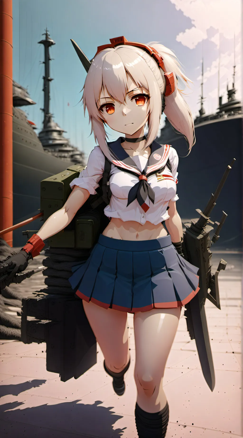ai character: IJN Ayanami  background