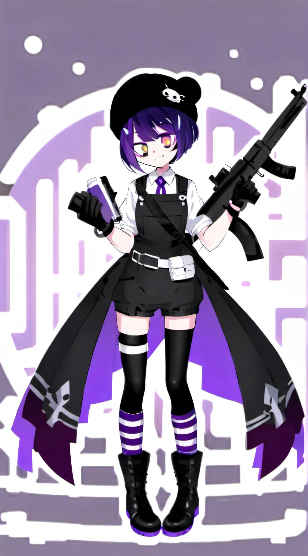 ai character: Uzi Doorman background