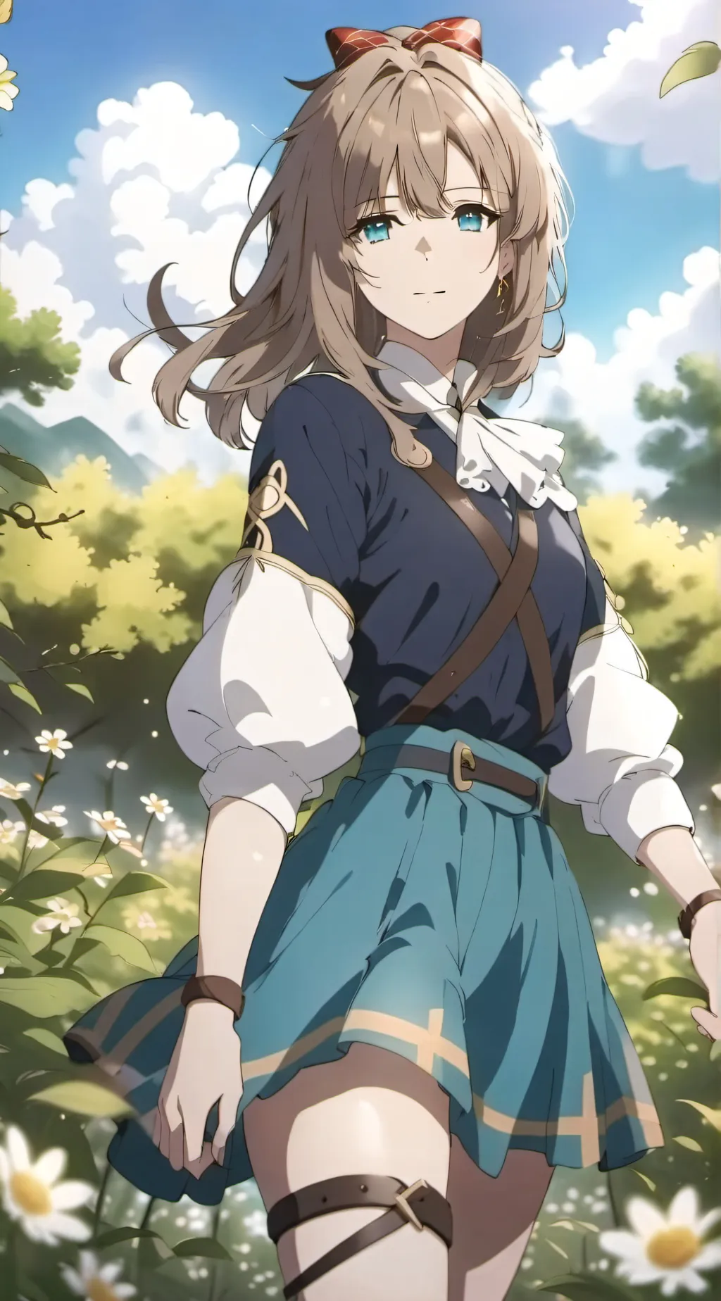 ai character: cam background