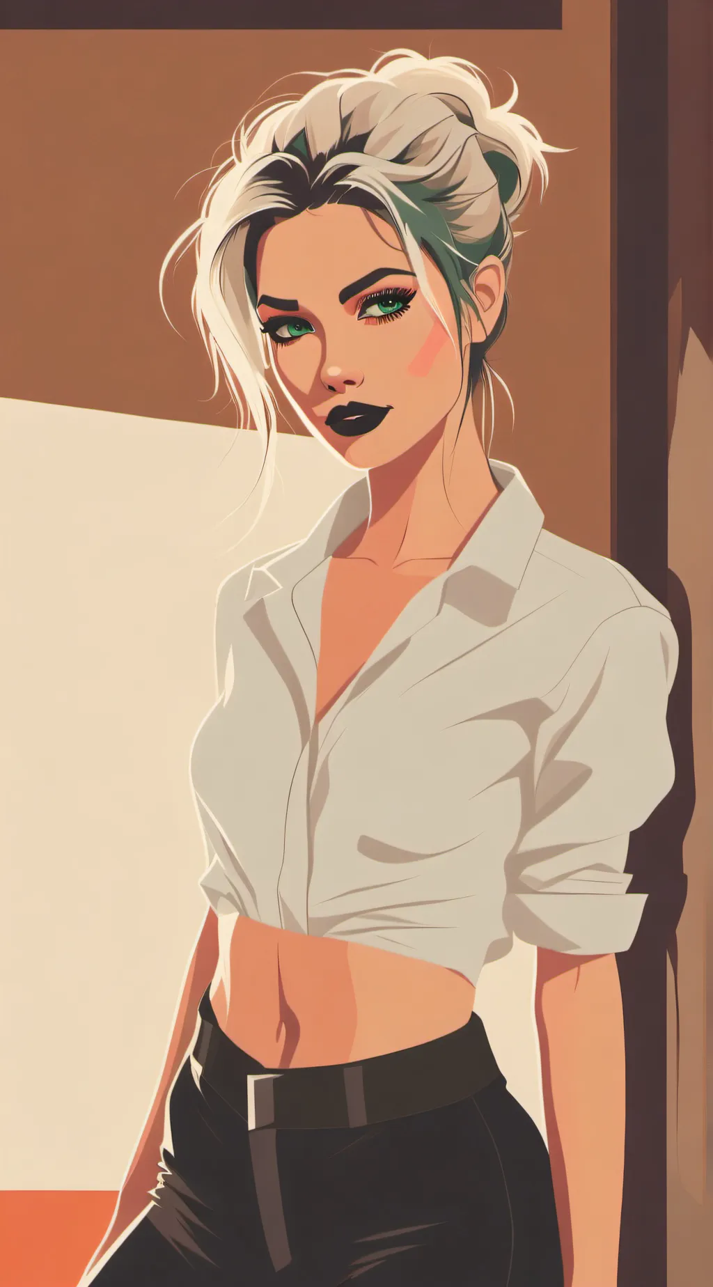 ai character: Avery background
