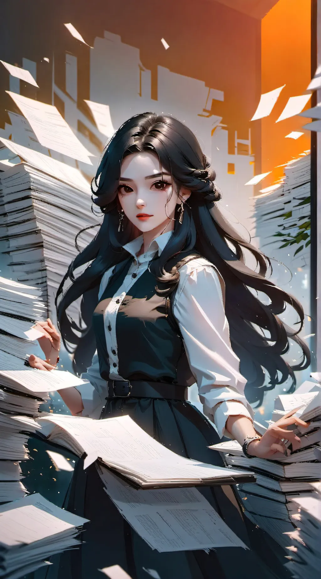 ai character: Diane Williams  background