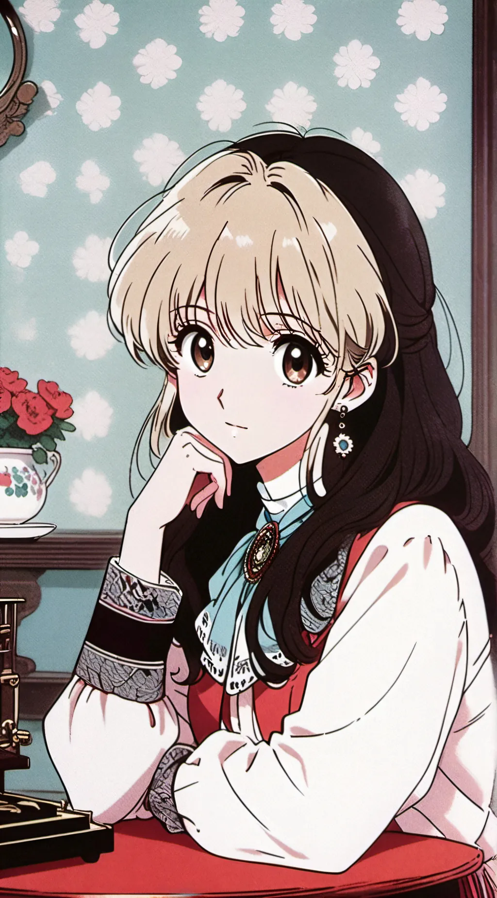 ai character: Future class 1A background