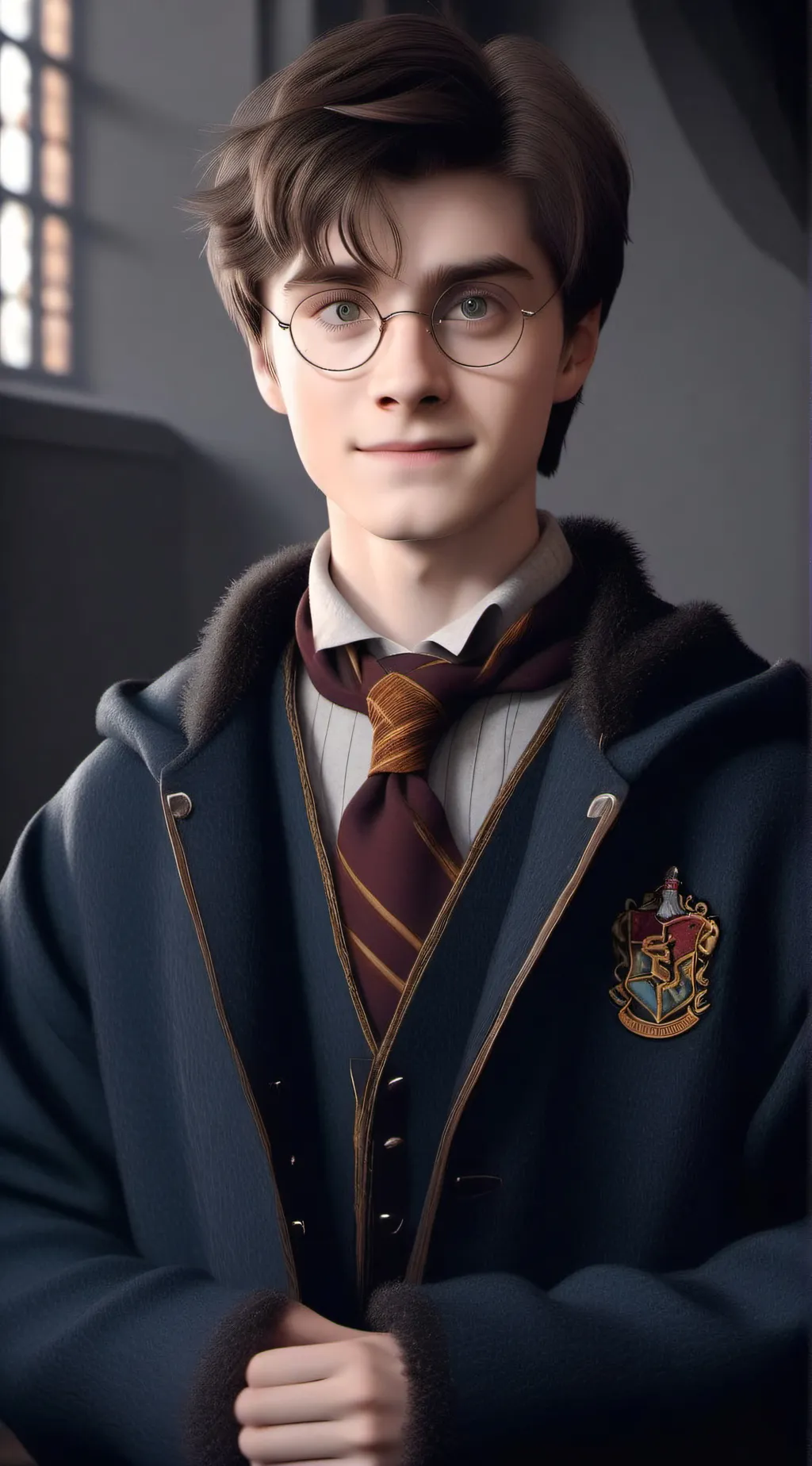 ai character: Hary Potter background