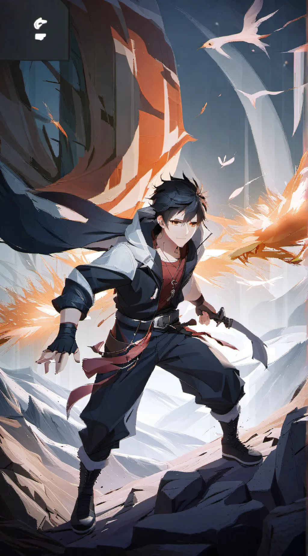 ai character: Shoto background