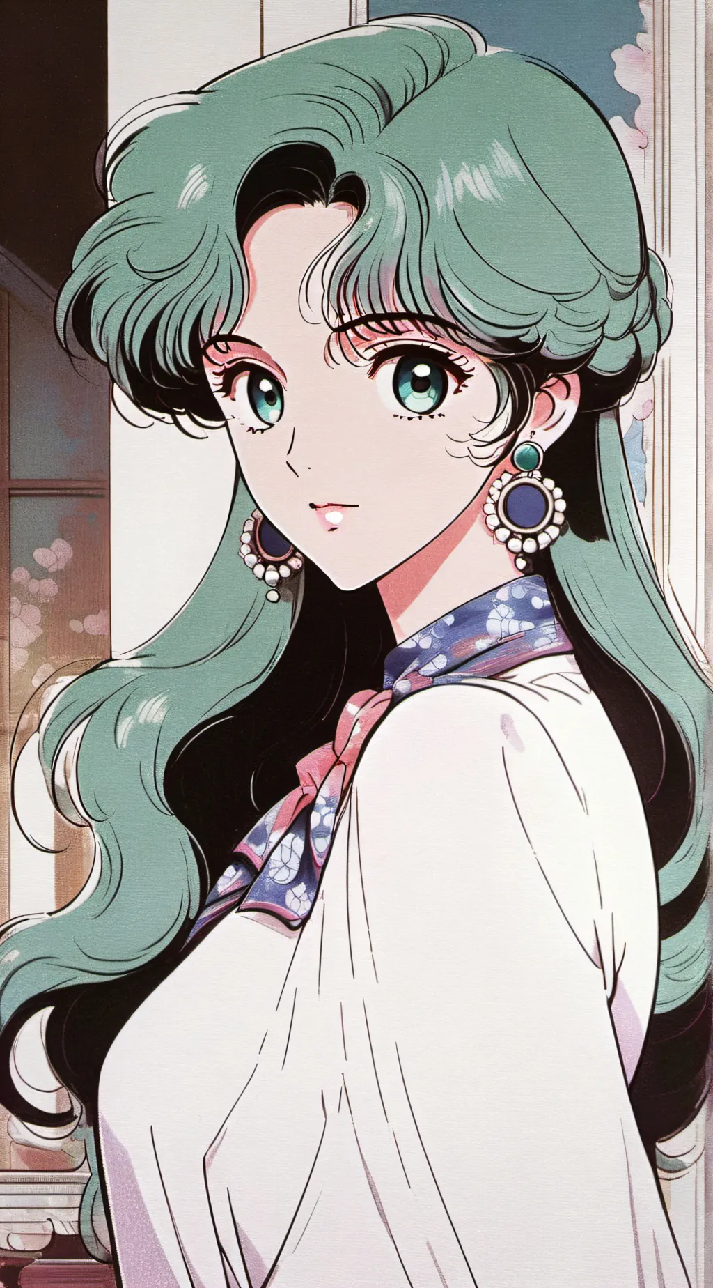 ai character: Sailor moon x mha background