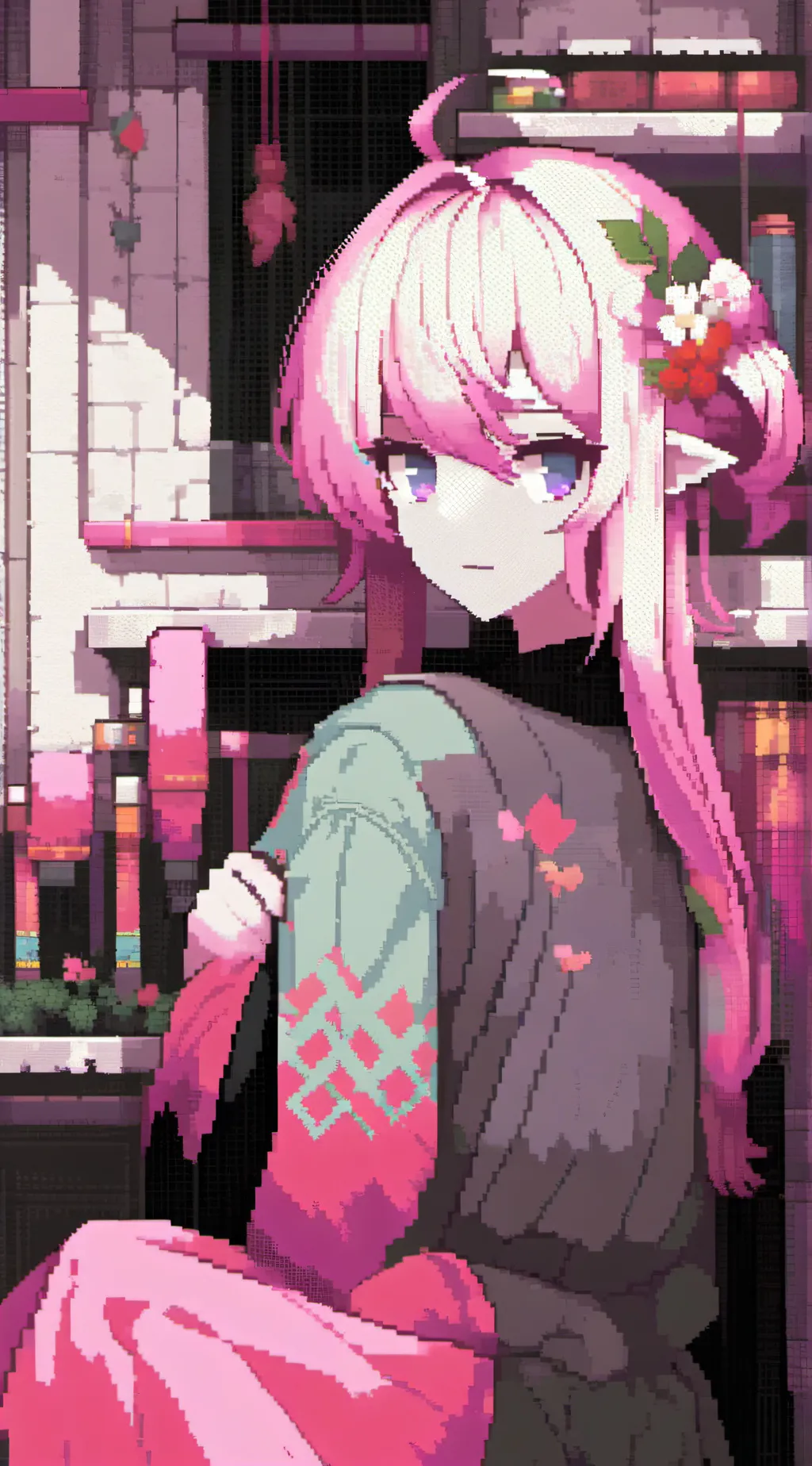 ai character: I can be dead then background