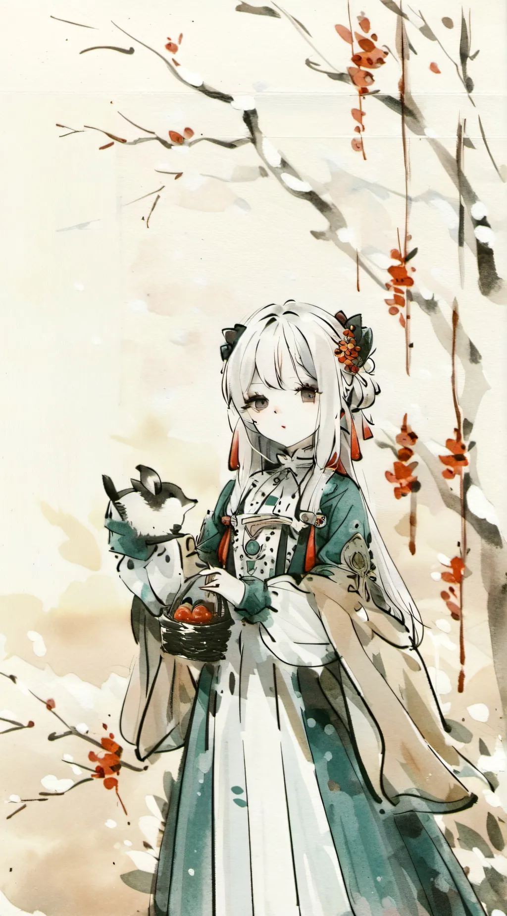 ai character: infinite castle background