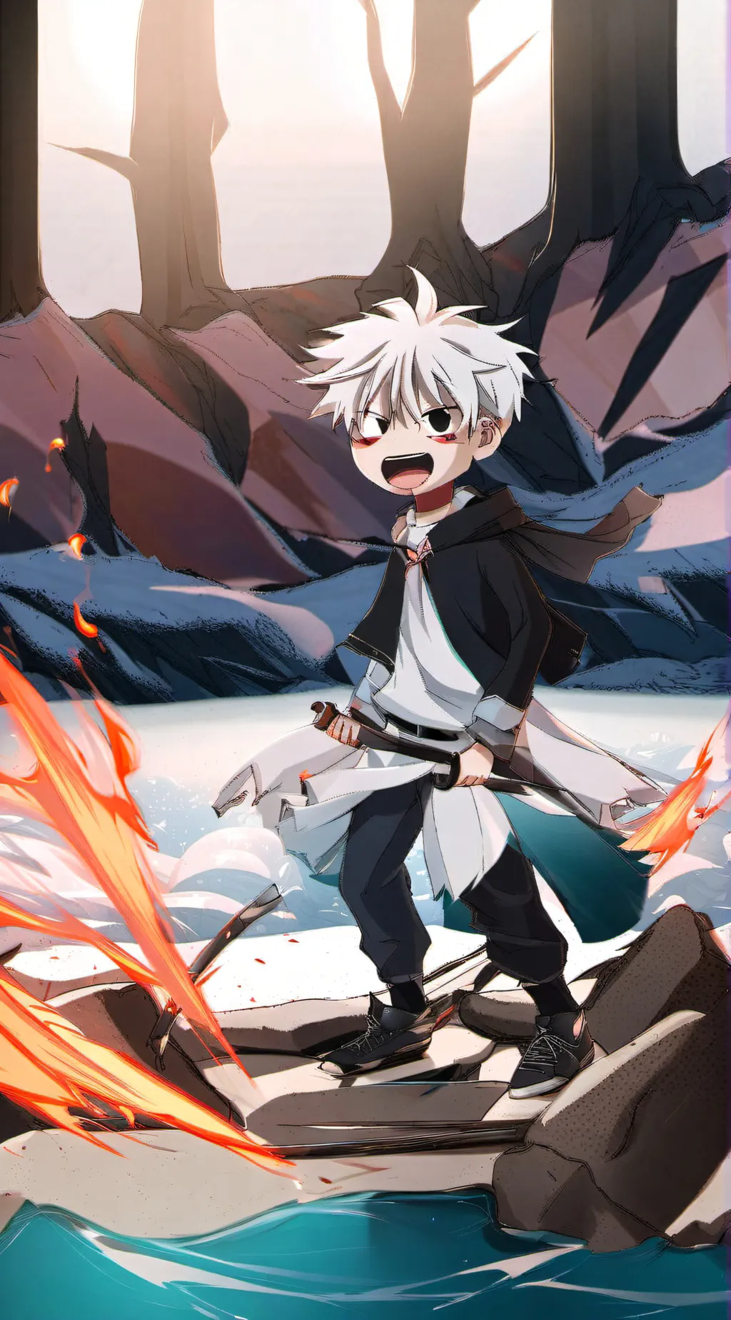 ai character: tanjiro kamodo2015 background