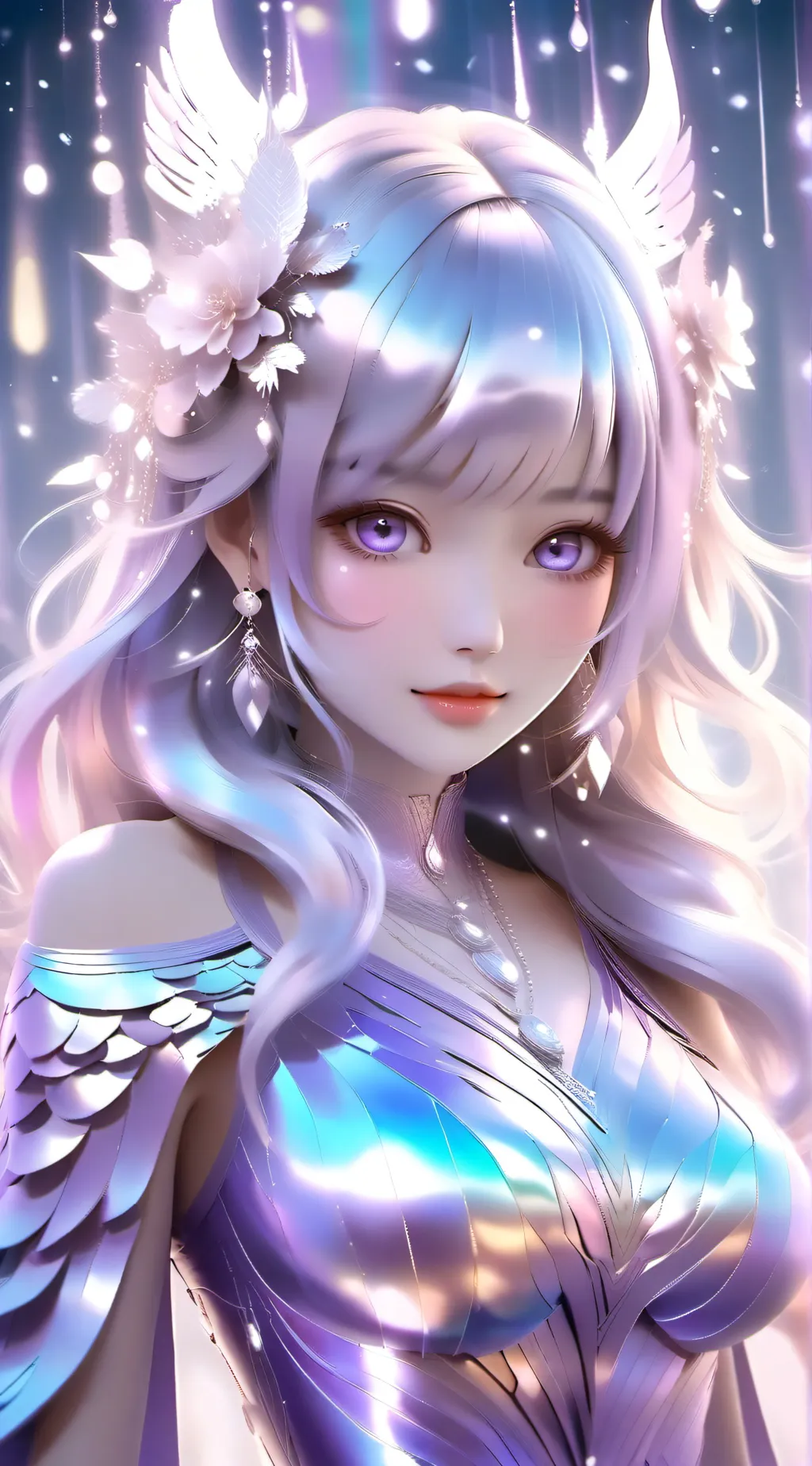 ai character: Misty background