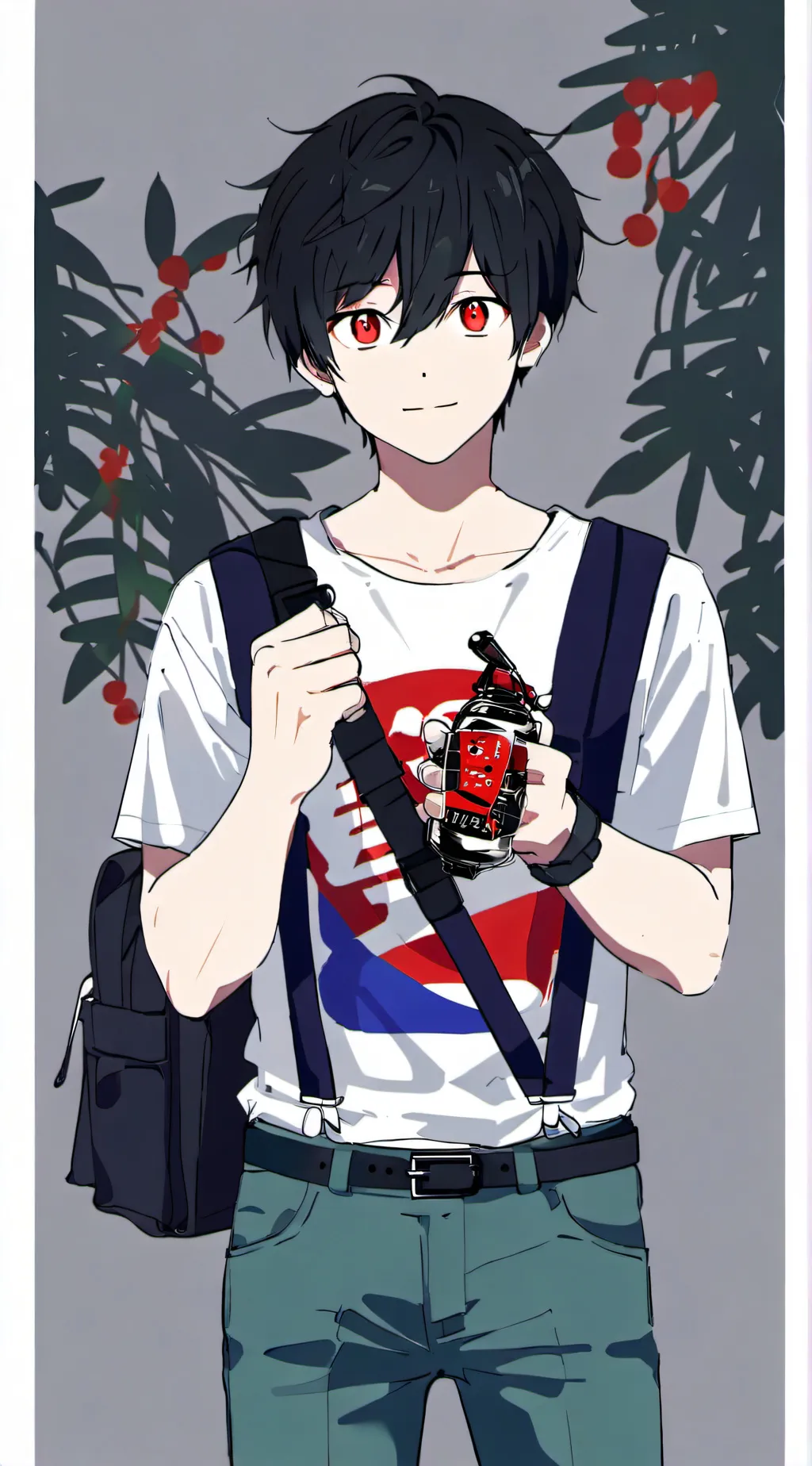 ai character: Damien background