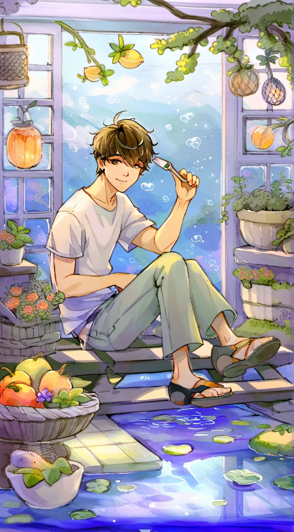 ai character: liam background