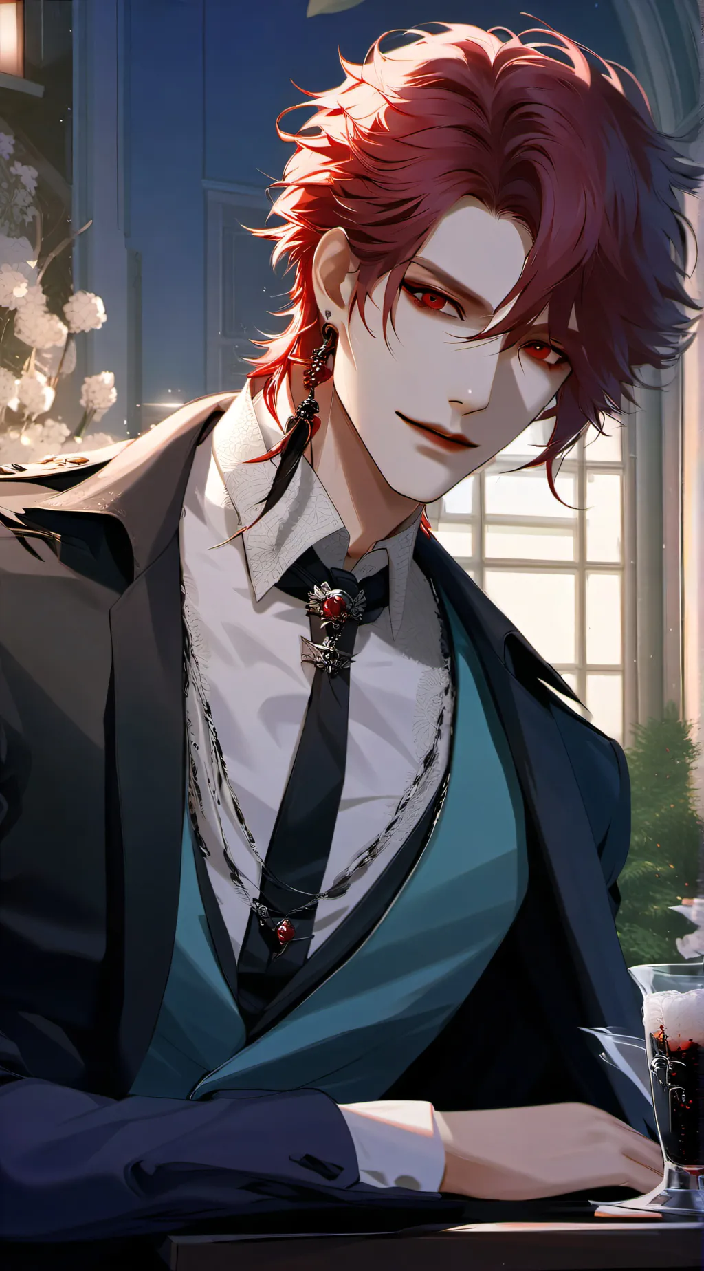 ai character: Ayato Sakamaki background