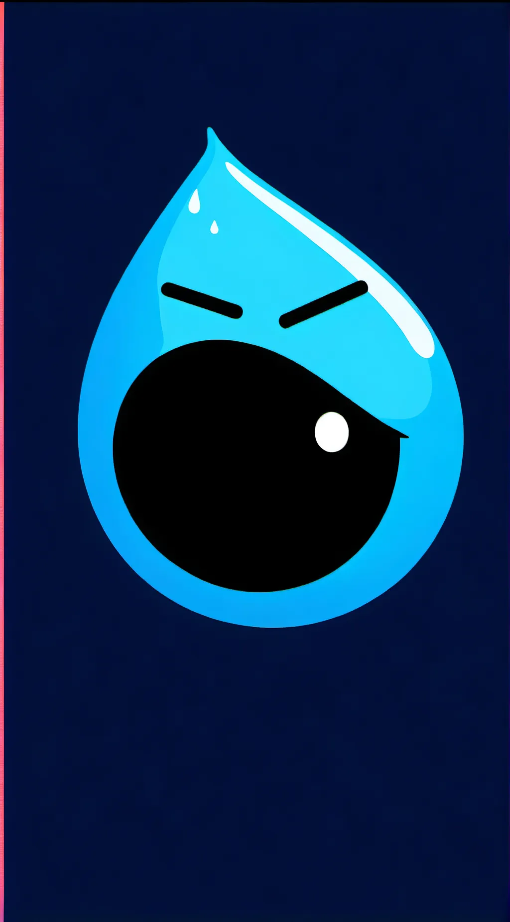 ai character: Teardrop BFB background