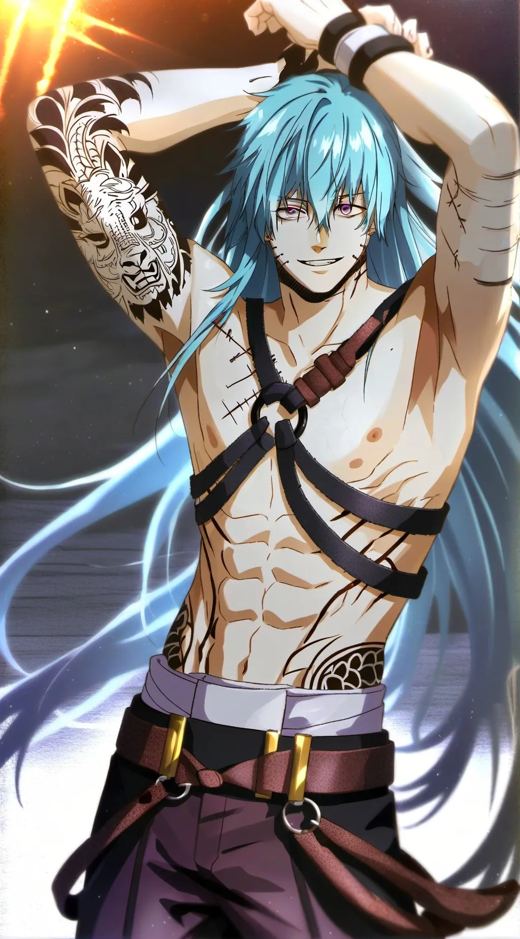 ai character: Mahito background