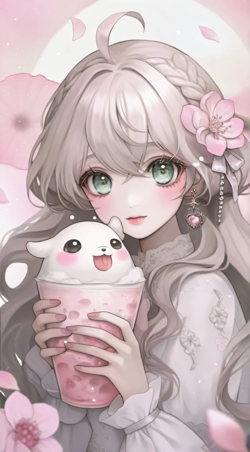 ai character: Lydia🩷 background