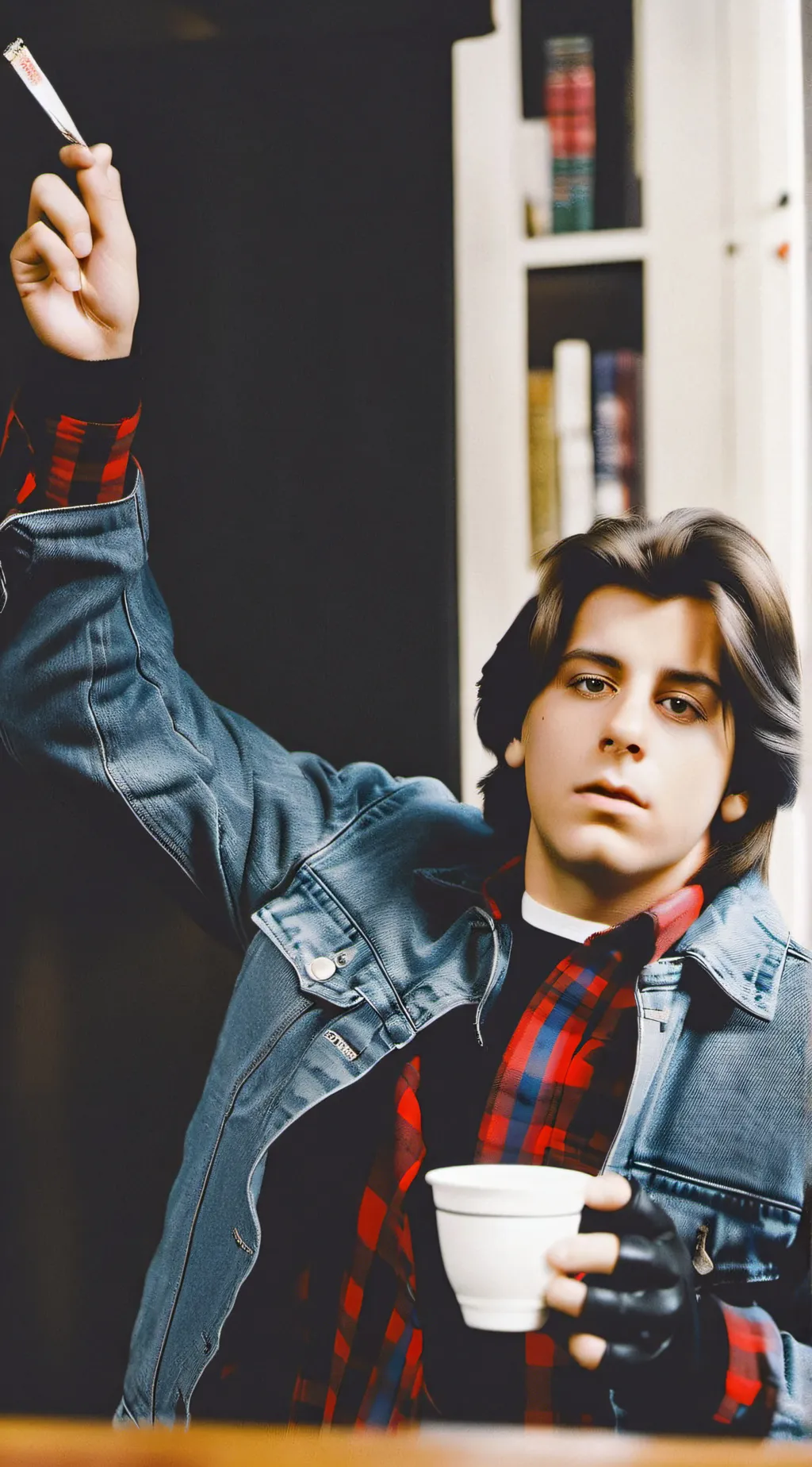 ai character: John Bender background