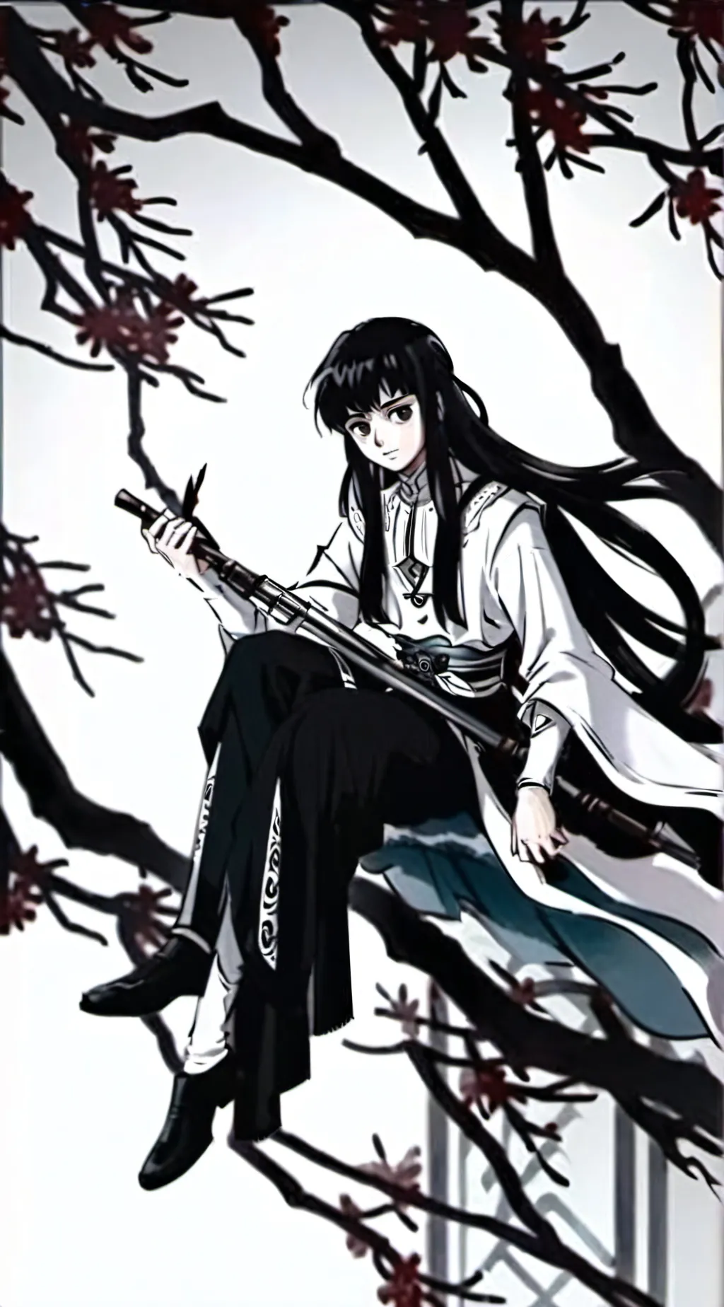 ai character: Vampire Muichrio  background