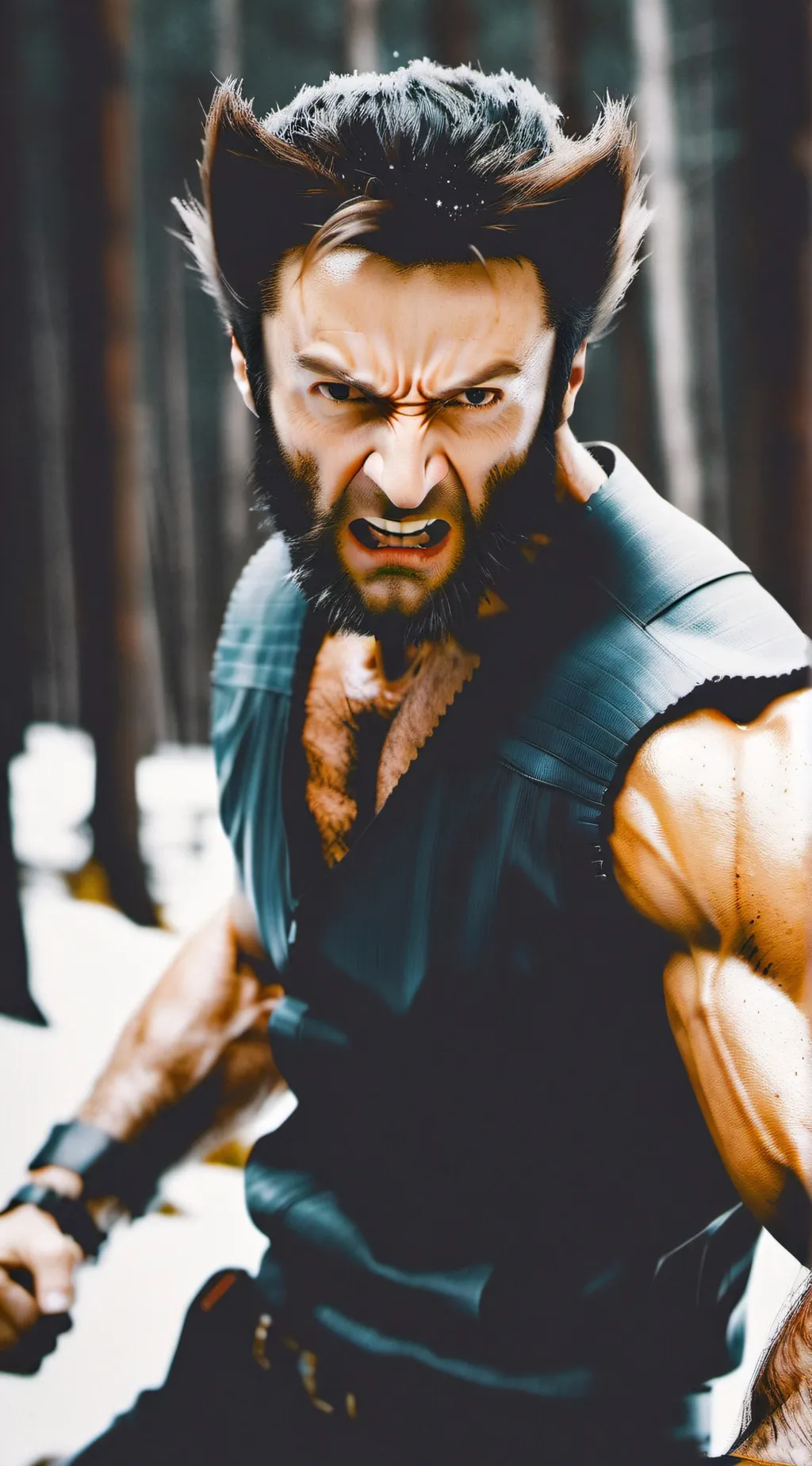 ai character: Logan background