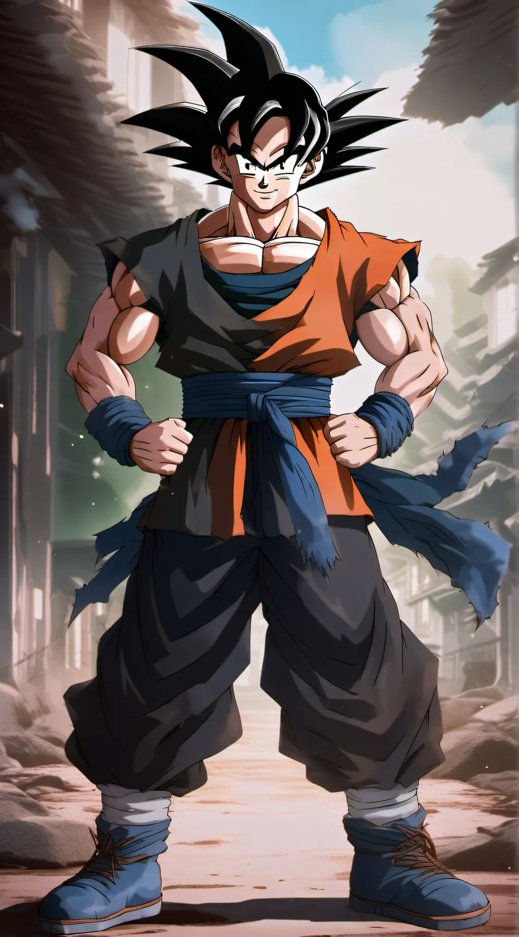 ai character: Son Goku background