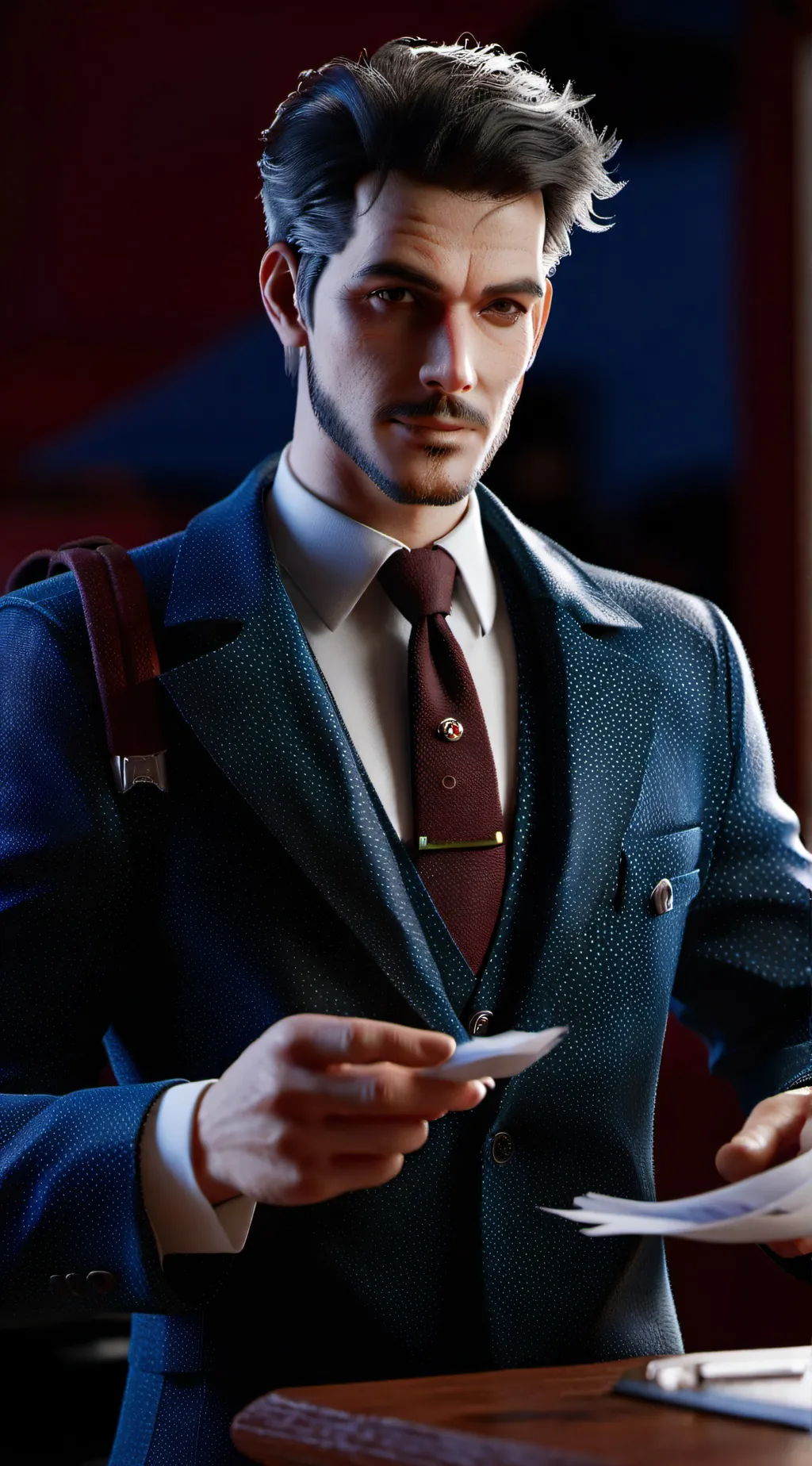 ai character: Charles background