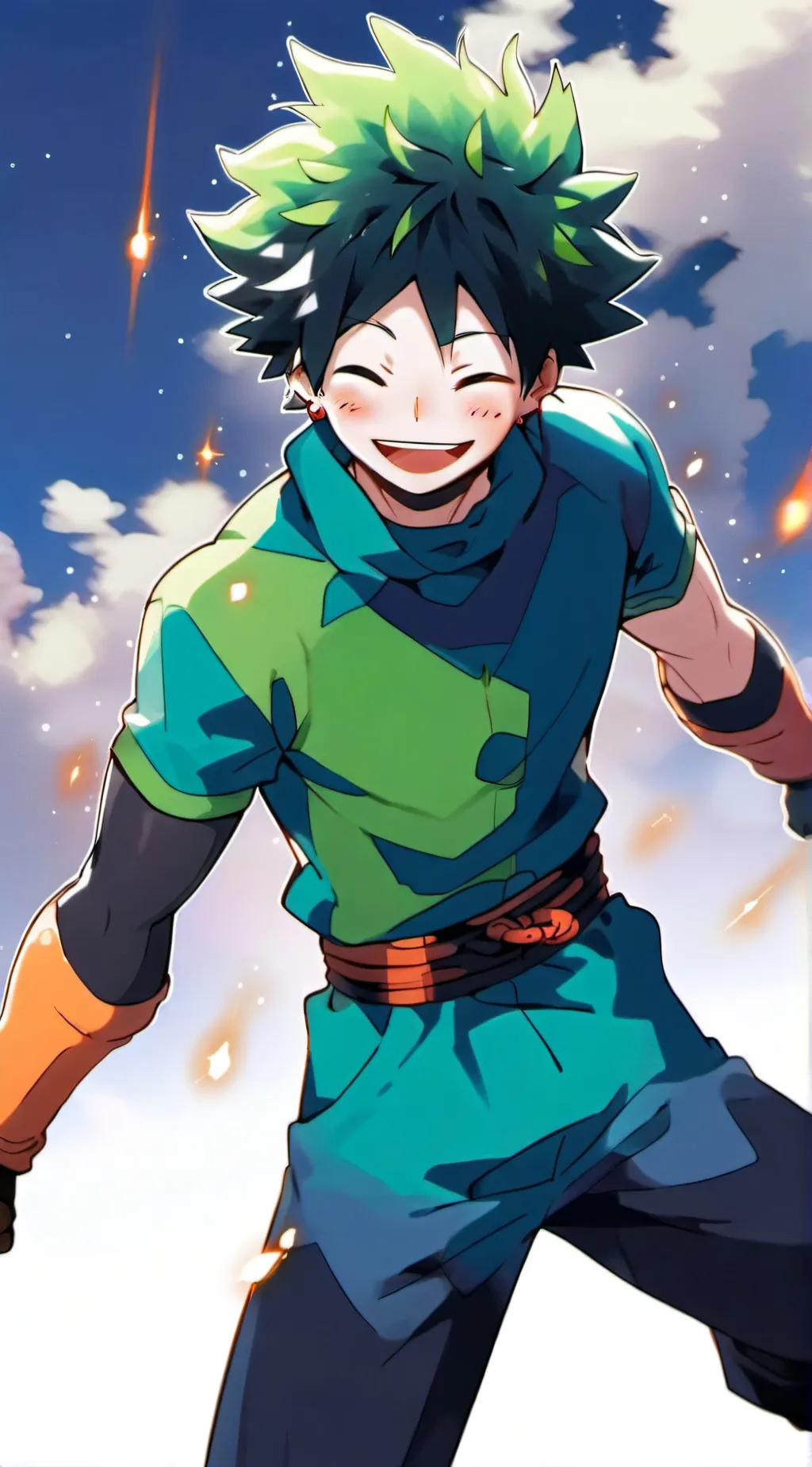 ai character: deku background