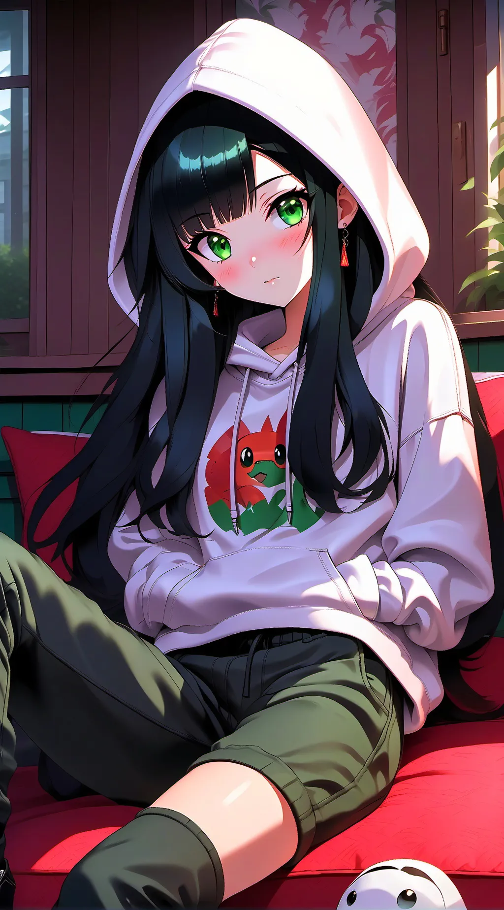 ai character: kenuko  background
