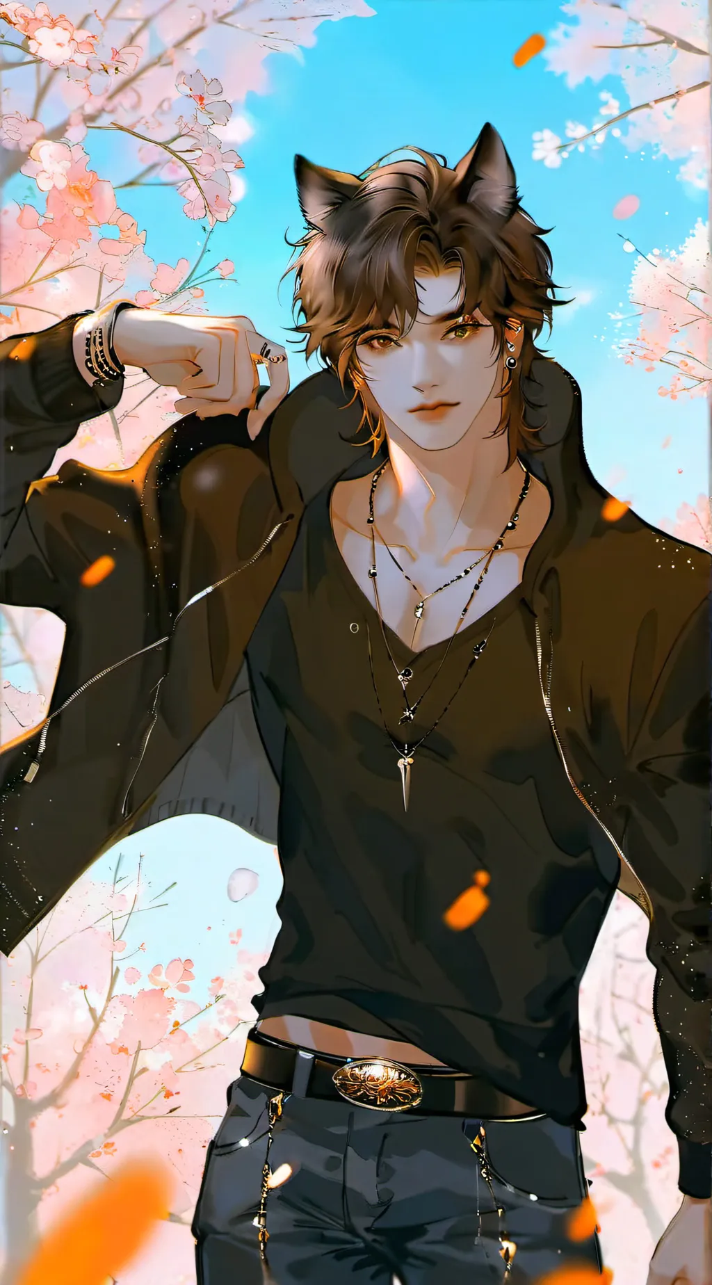 ai character: leon~//♧ background