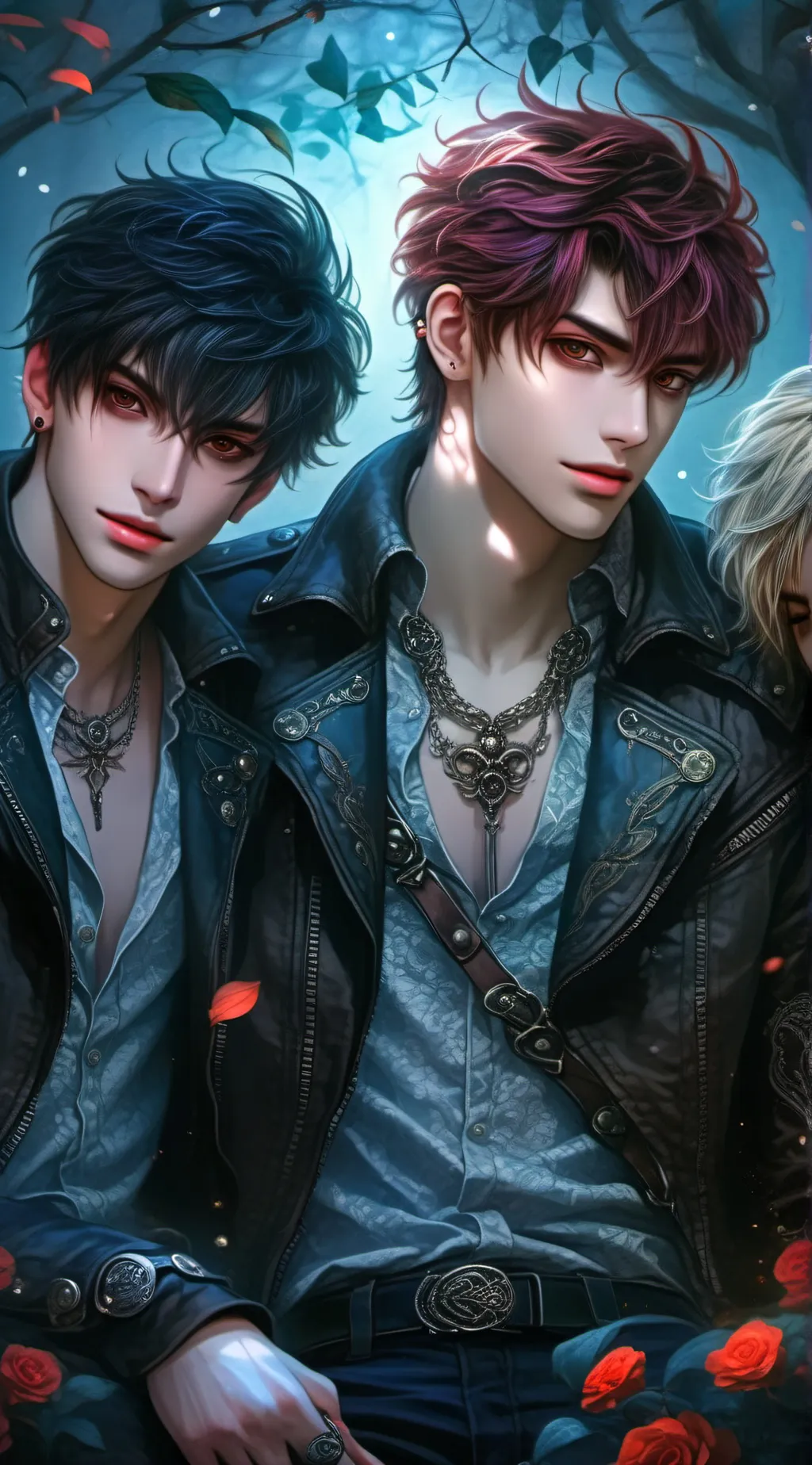 ai character: Alex & Axel background