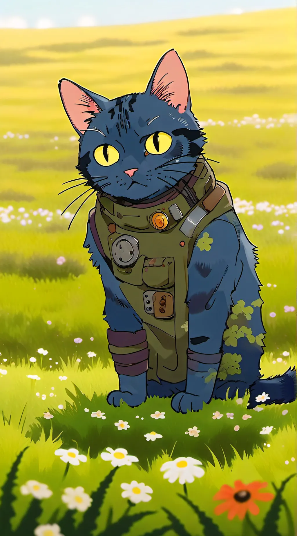 ai character: uncomfort critters background