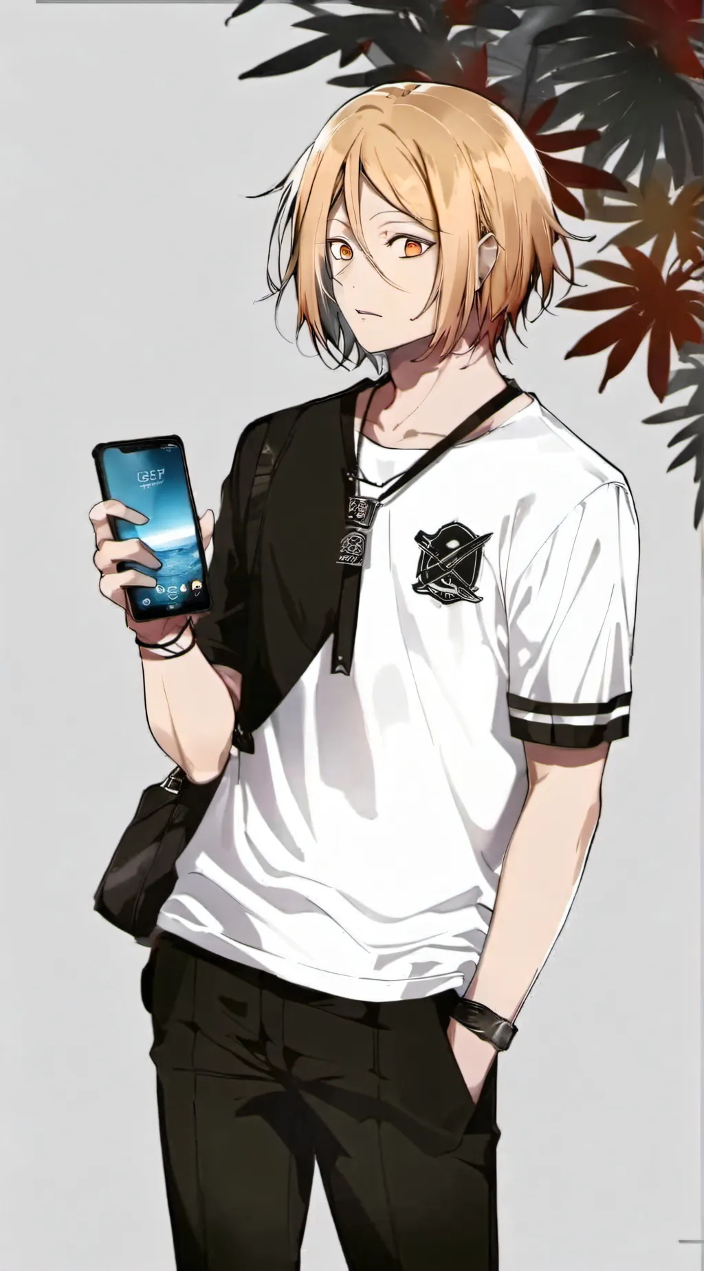 ai character: kenma kozume  background