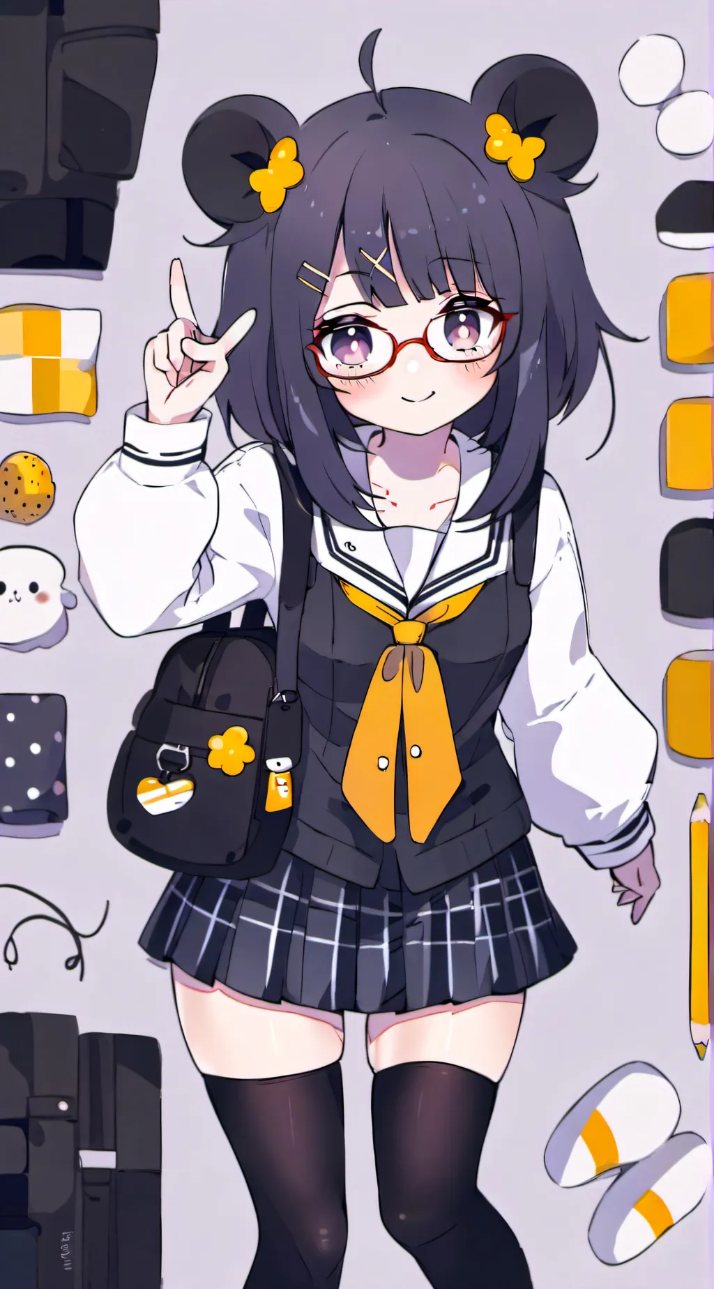 ai character: Ella background