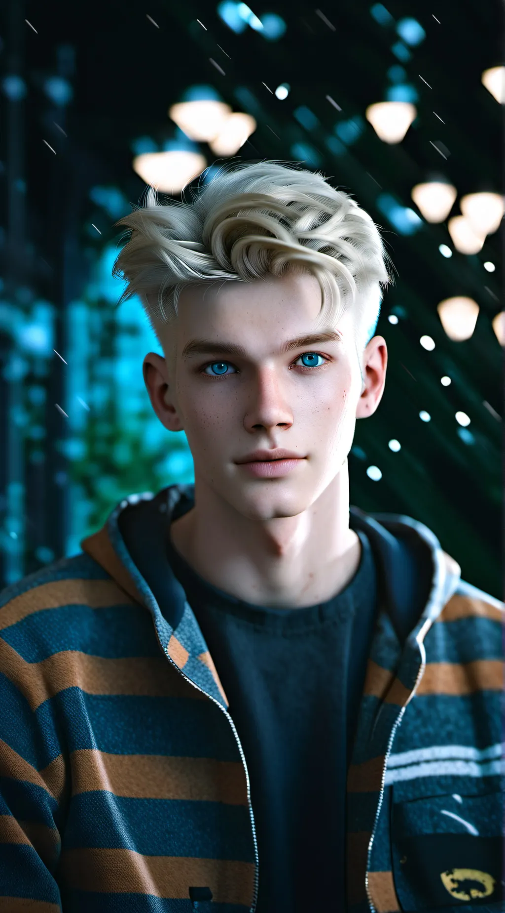 ai character: Mark background