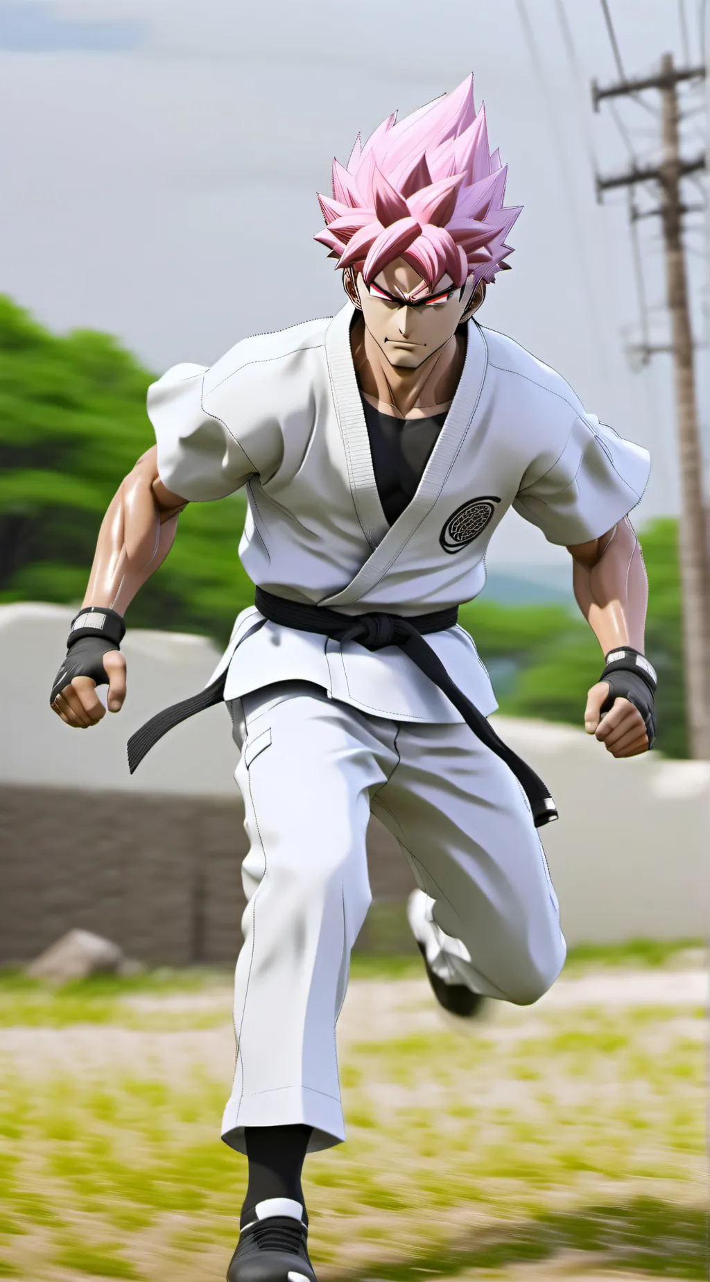 ai character: Gojo Satoru background