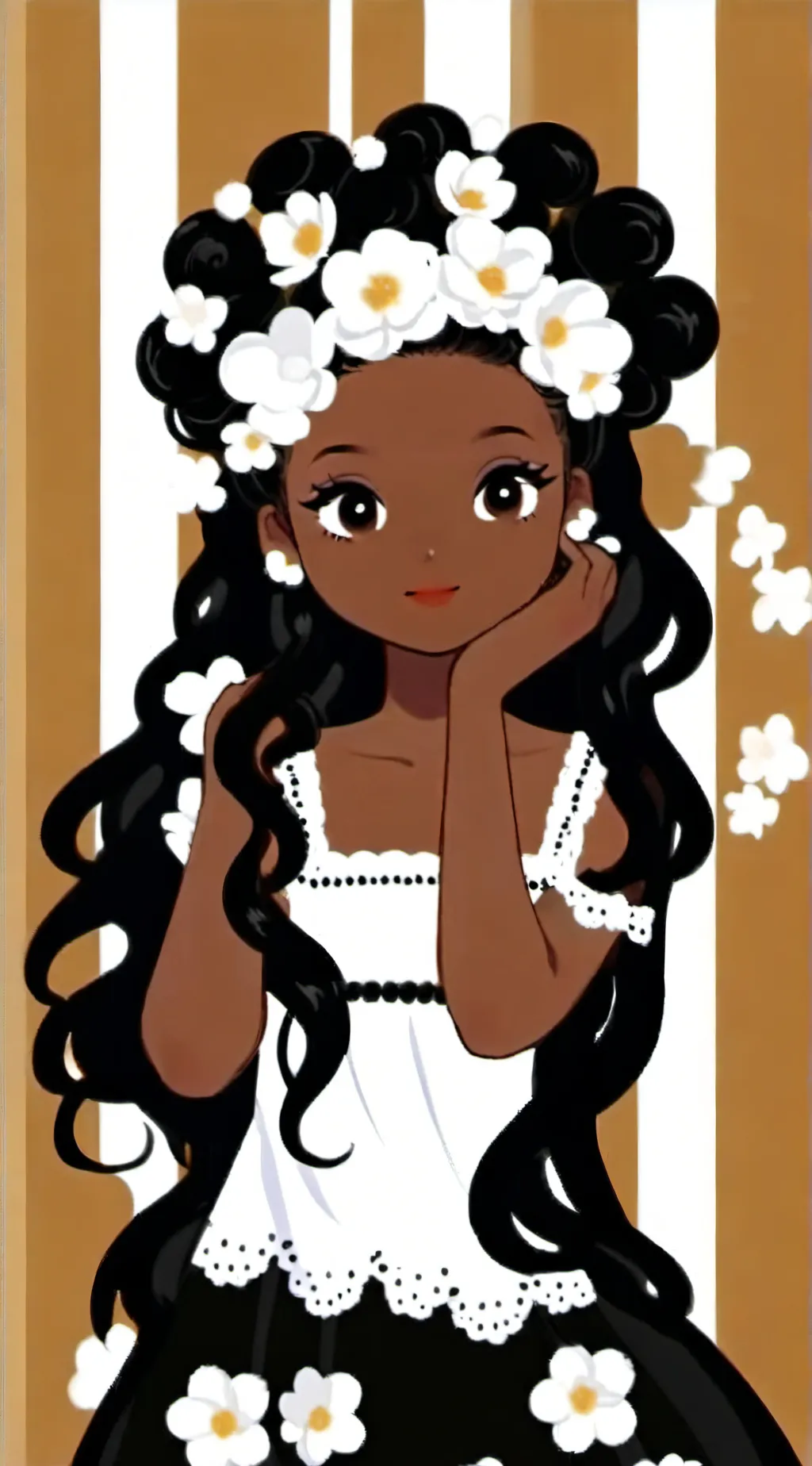 ai character: Nicole  background
