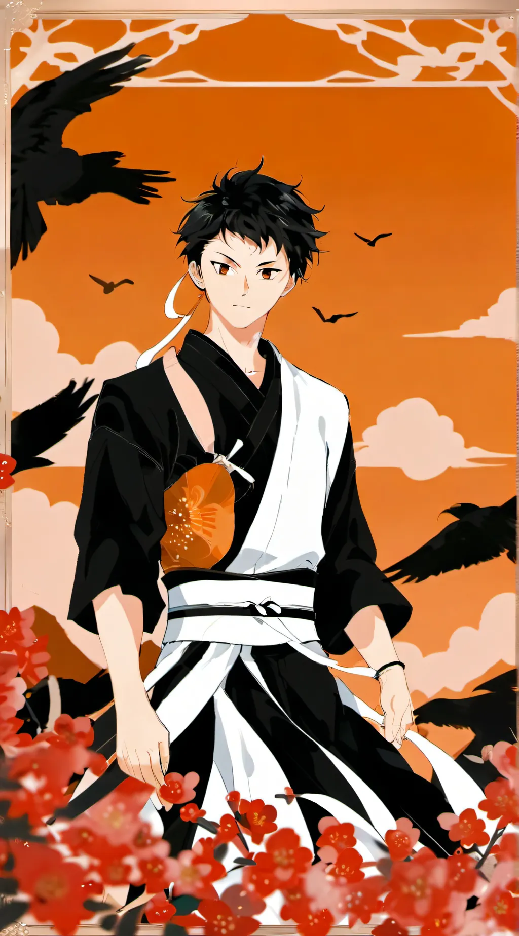 ai character: haikuu background