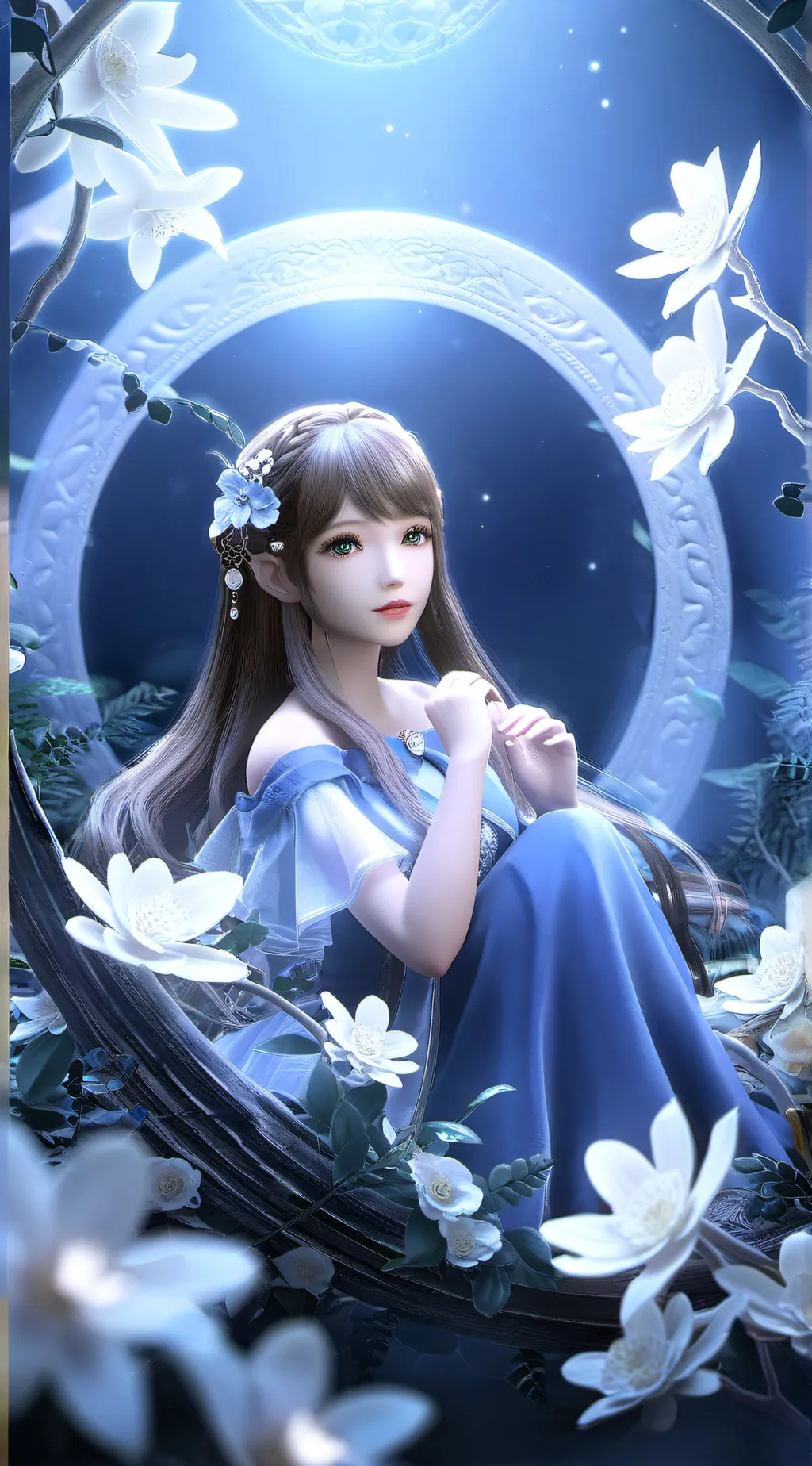 ai character: Lilly  background