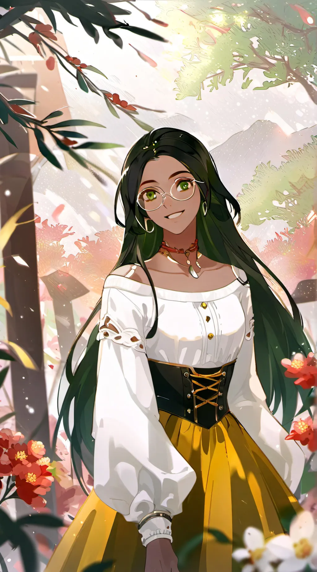 ai character: Eva background