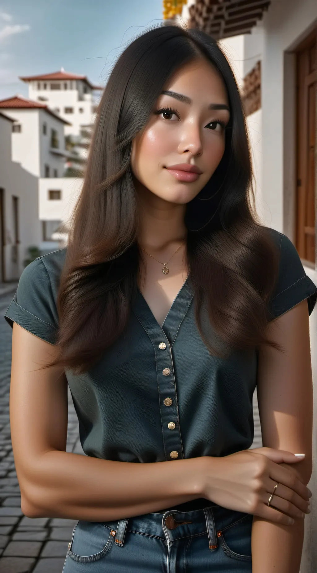 ai character: Maria background