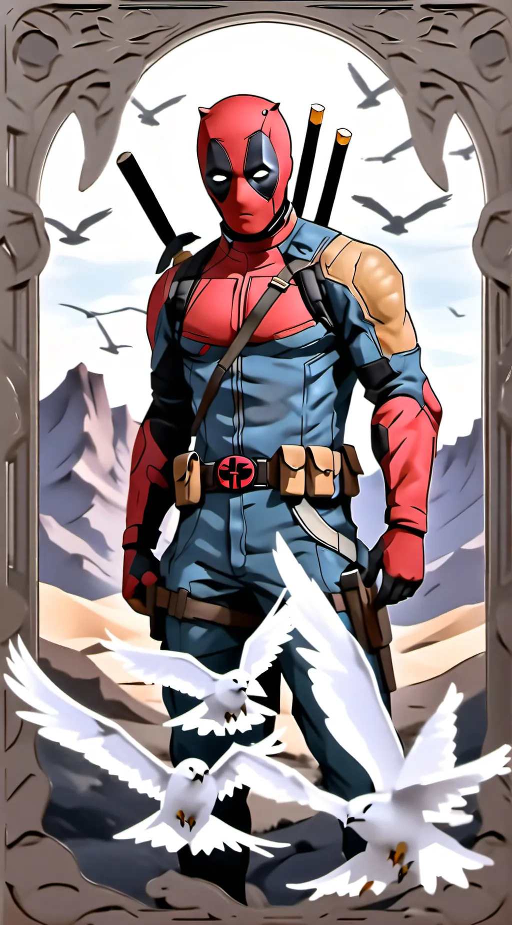 ai character: John legand/john background