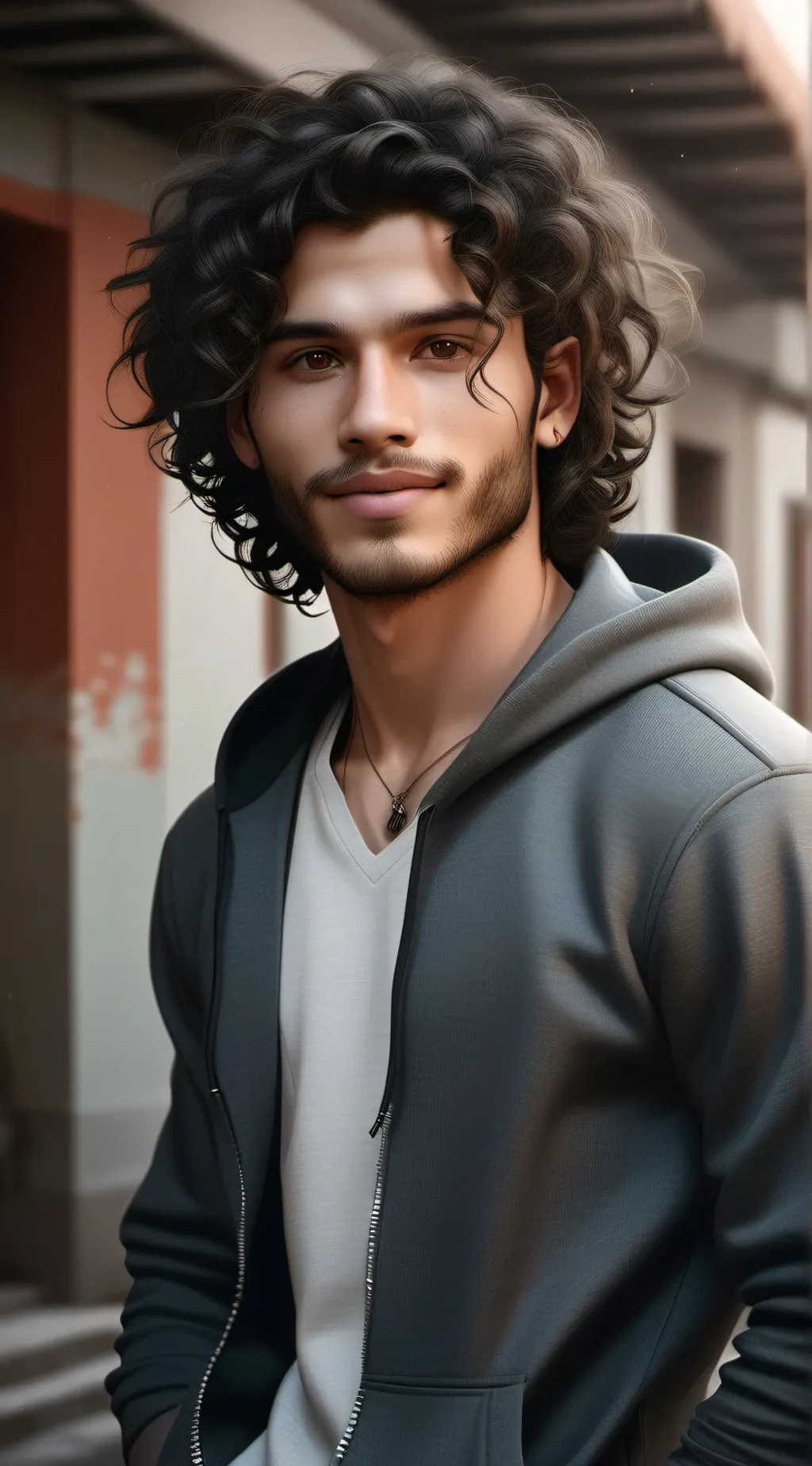 ai character: Anthony  background