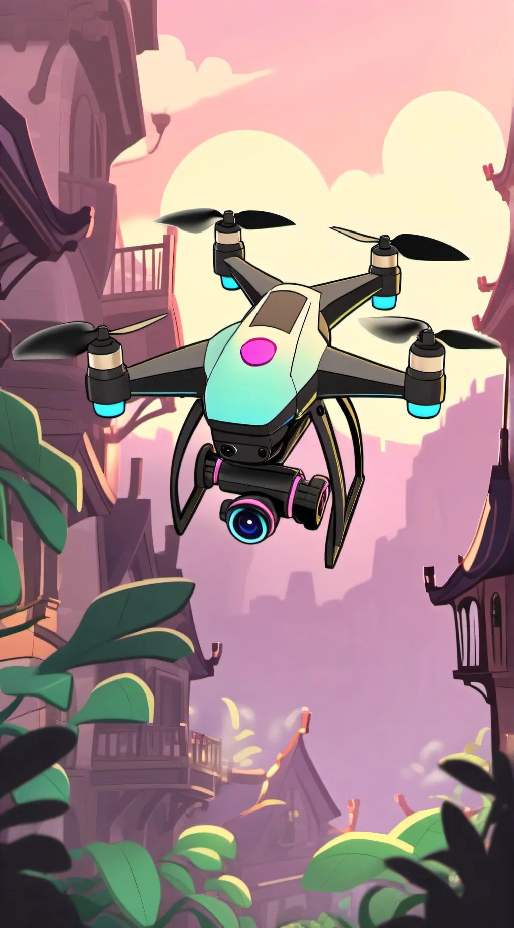 ai character: murder drones  background