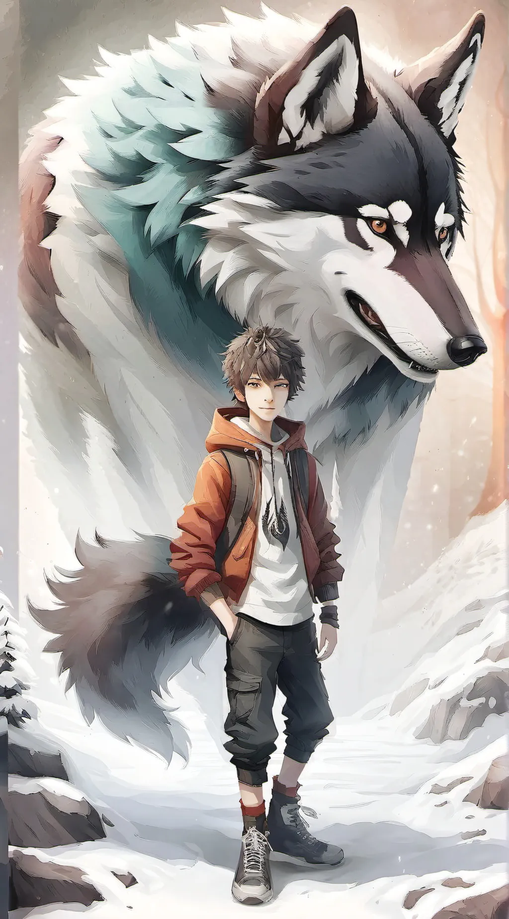 ai character: konnor  background