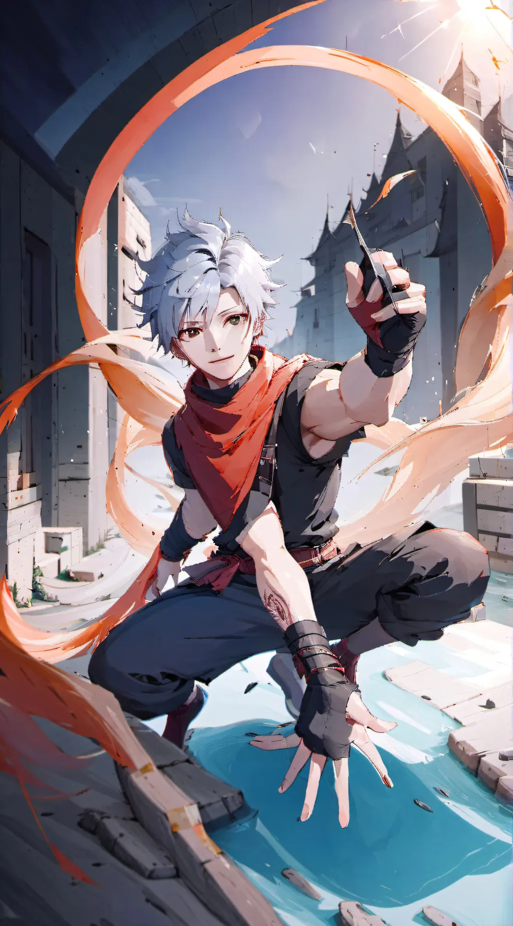 ai character: akhi background