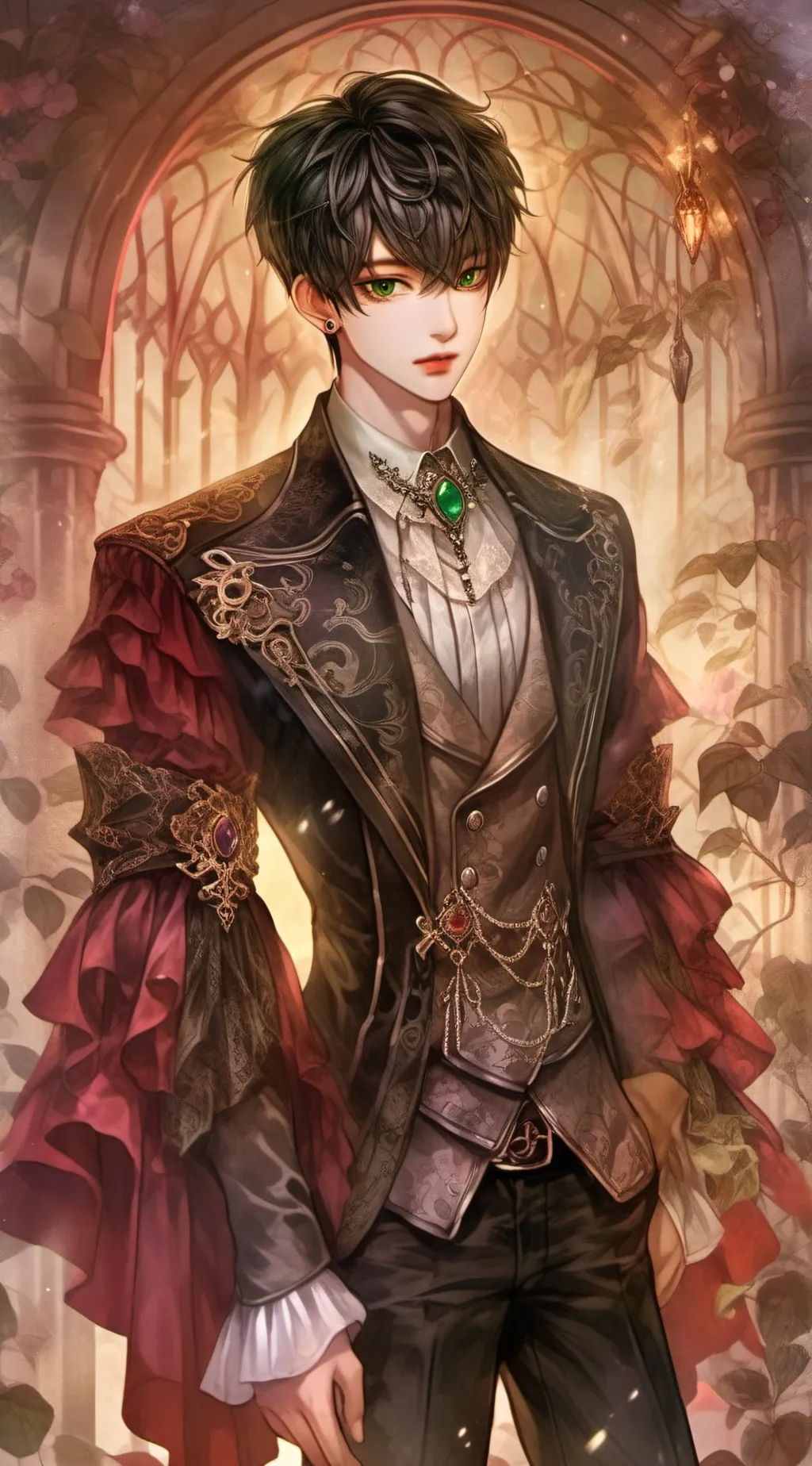 ai character: aiden  background