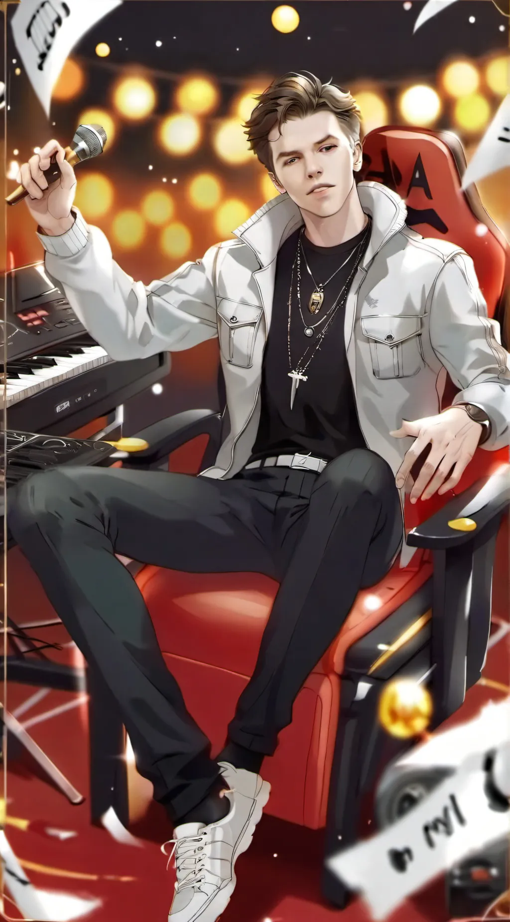 ai character: livingston background