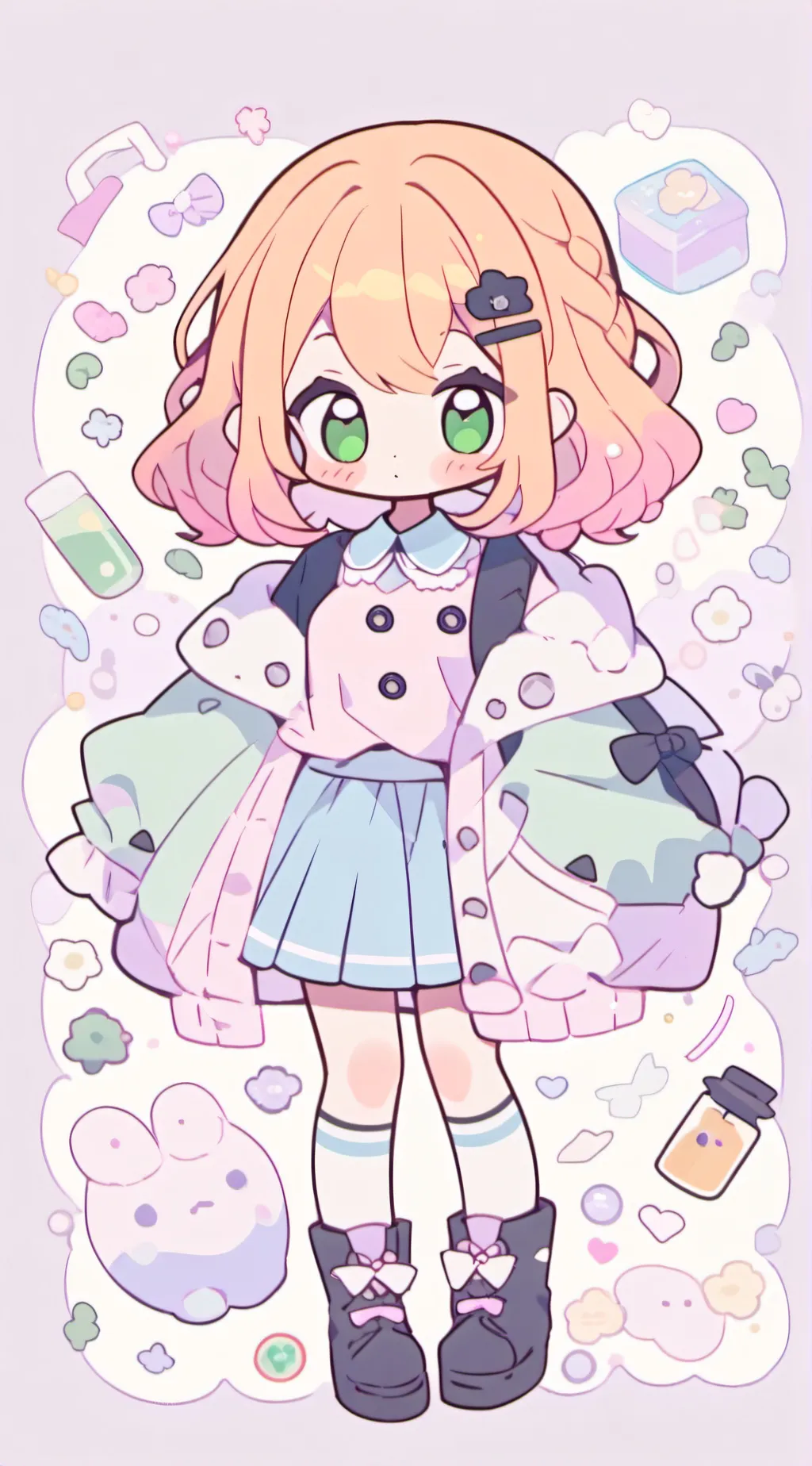 ai character: Elizabeth Afton  background