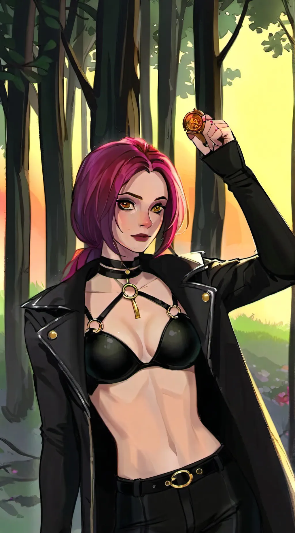 ai character: joan of arc  background