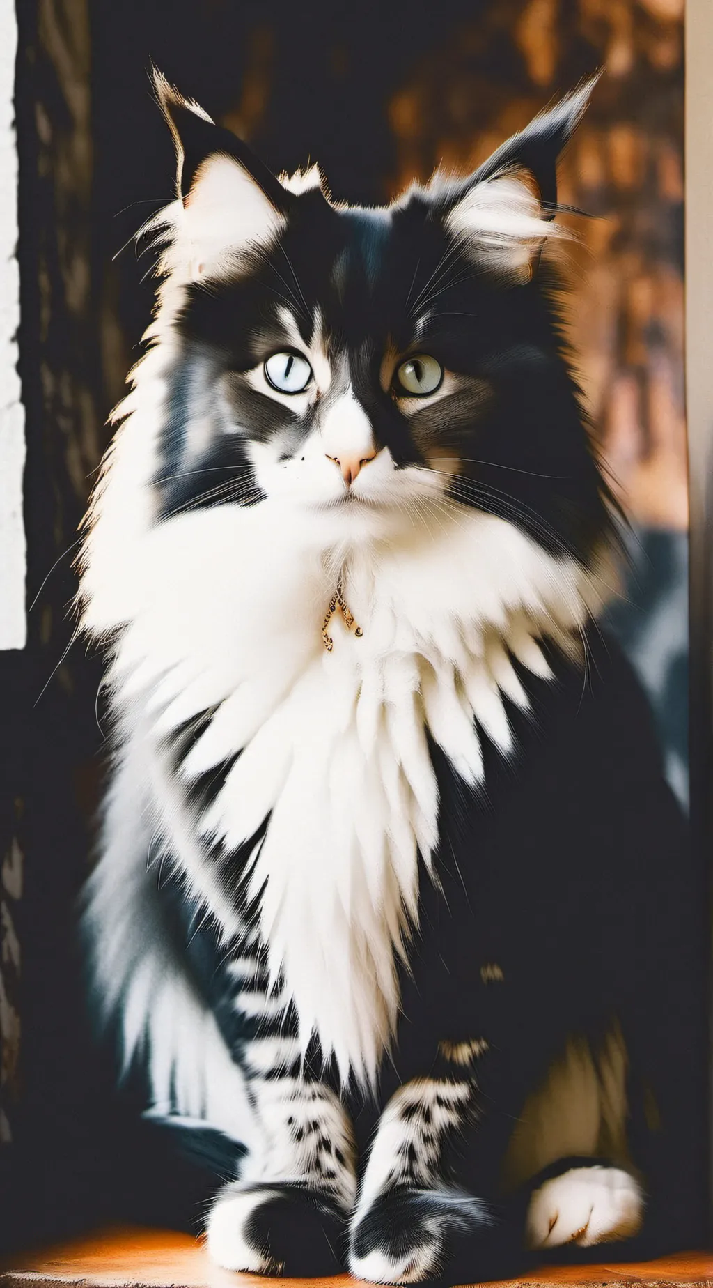 ai character: Aizawa's cat 🐈 background