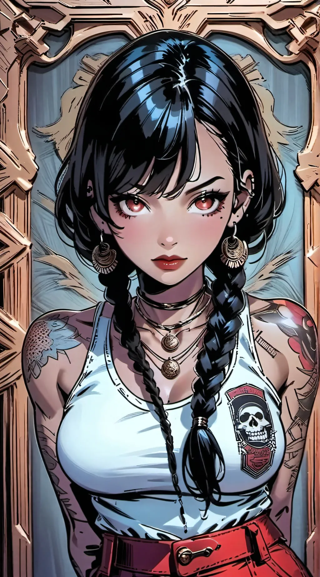 ai character: Jessica  background